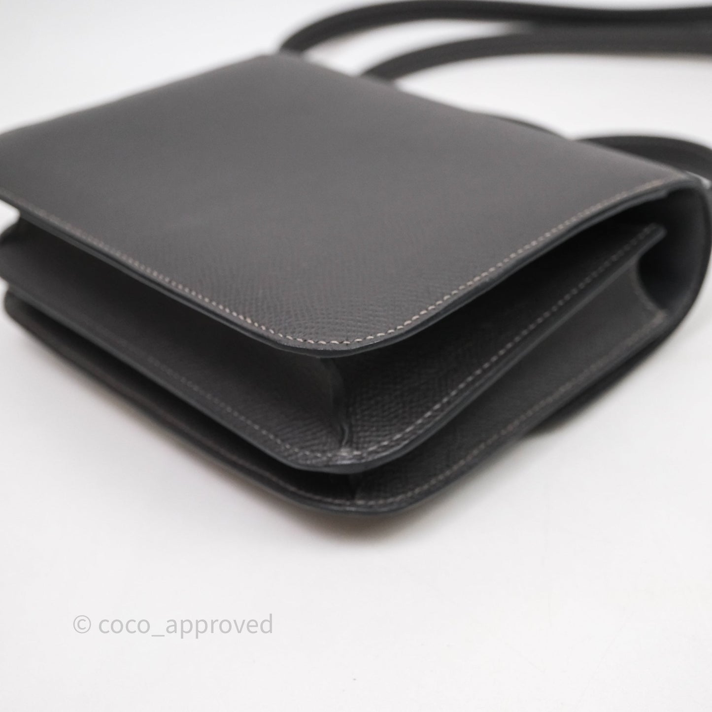 Hermès Constance Mini 18cm Graphite 88 Epsom Gold Hardware