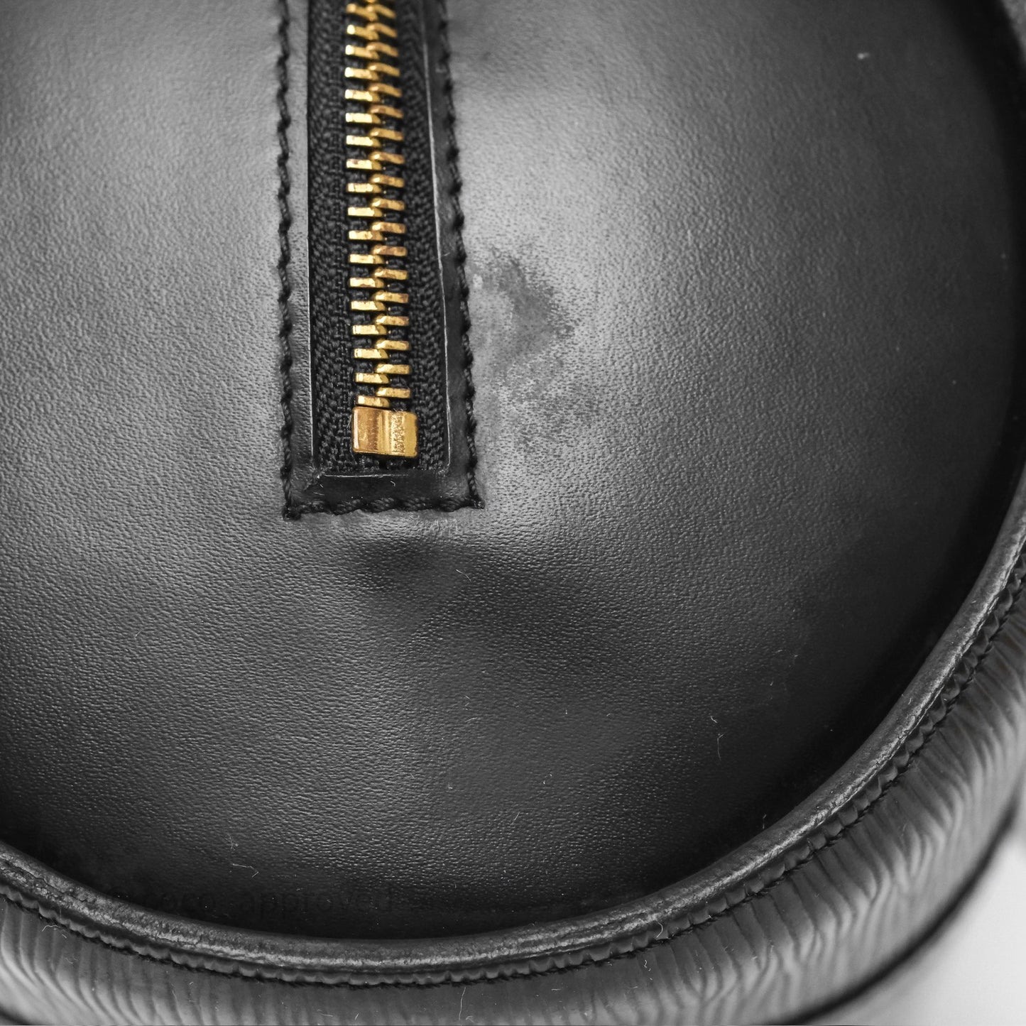Louis Vuitton Epi Soufflot Bag Black Gold Hardware