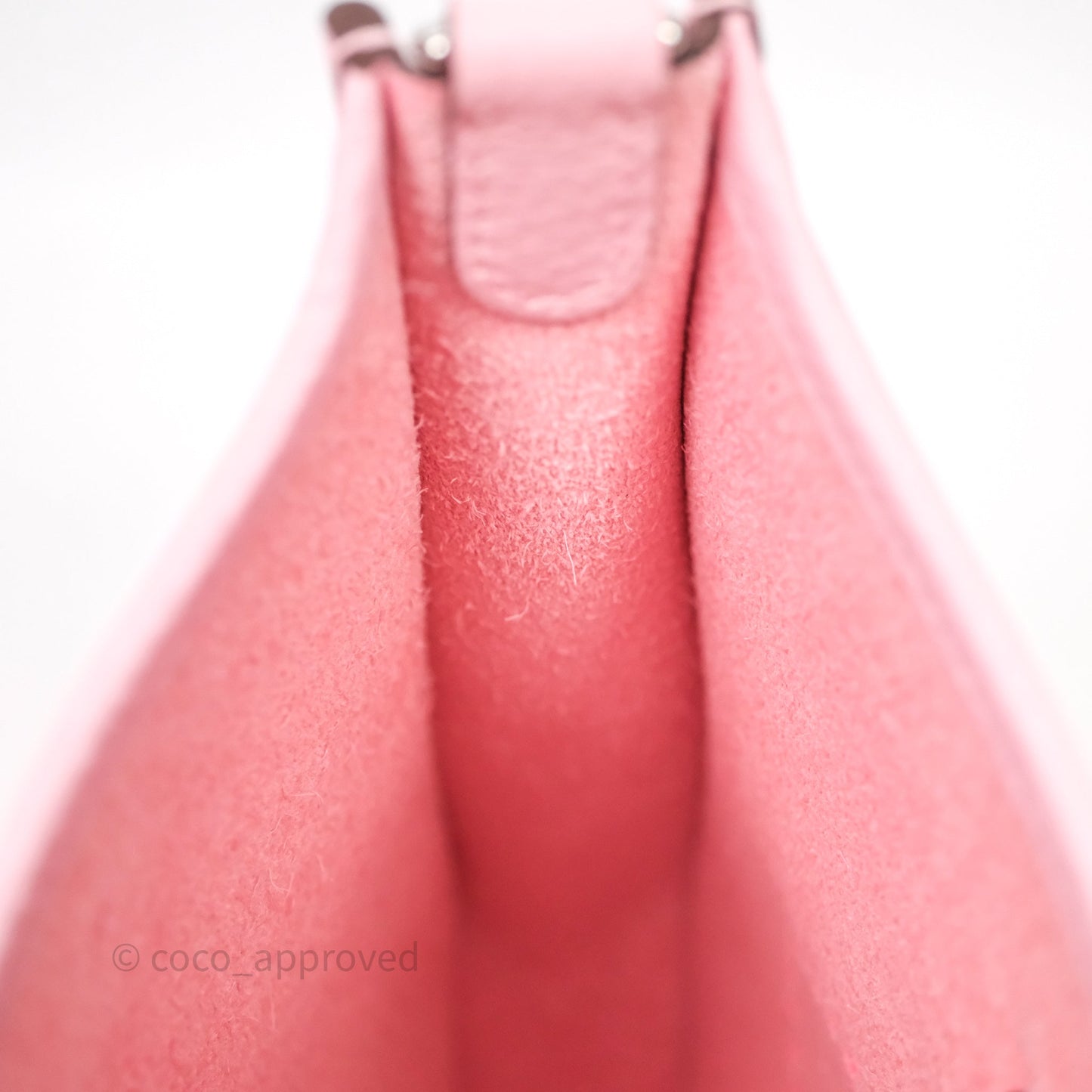 Hermès Mini Evelyne 16 Amazone Rose Sakura 3Q Palladium Hardware