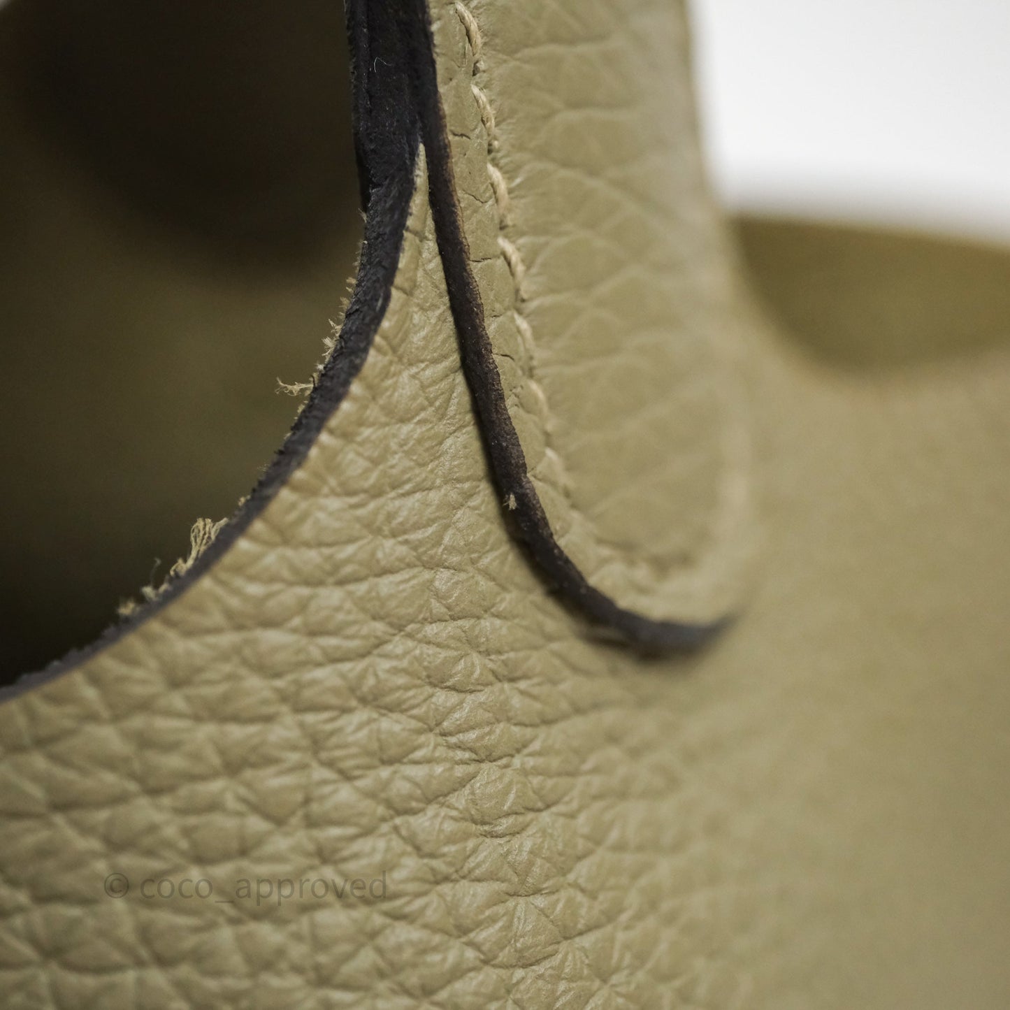 Hermès Picotin Lock 18 Q1 Sauge Clemence Gold Hardware