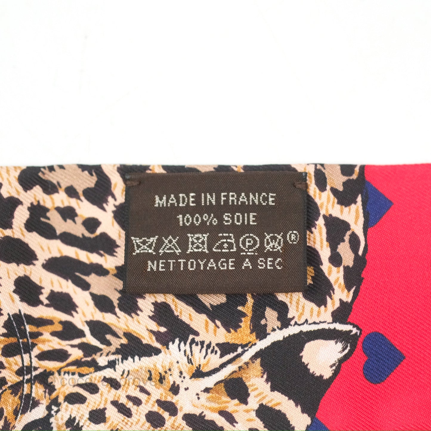 Hermes Jungle Love Love Silk Twilly