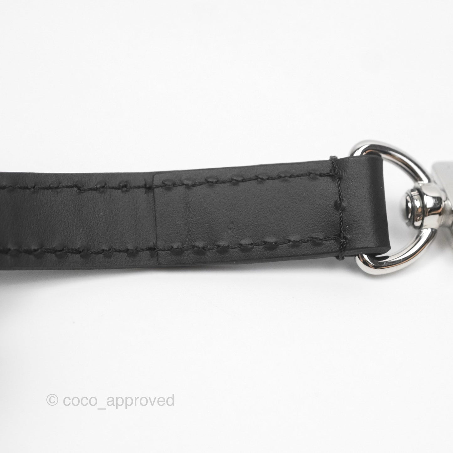 Louis Vuitton Alma Nano Black Silver Hardware
