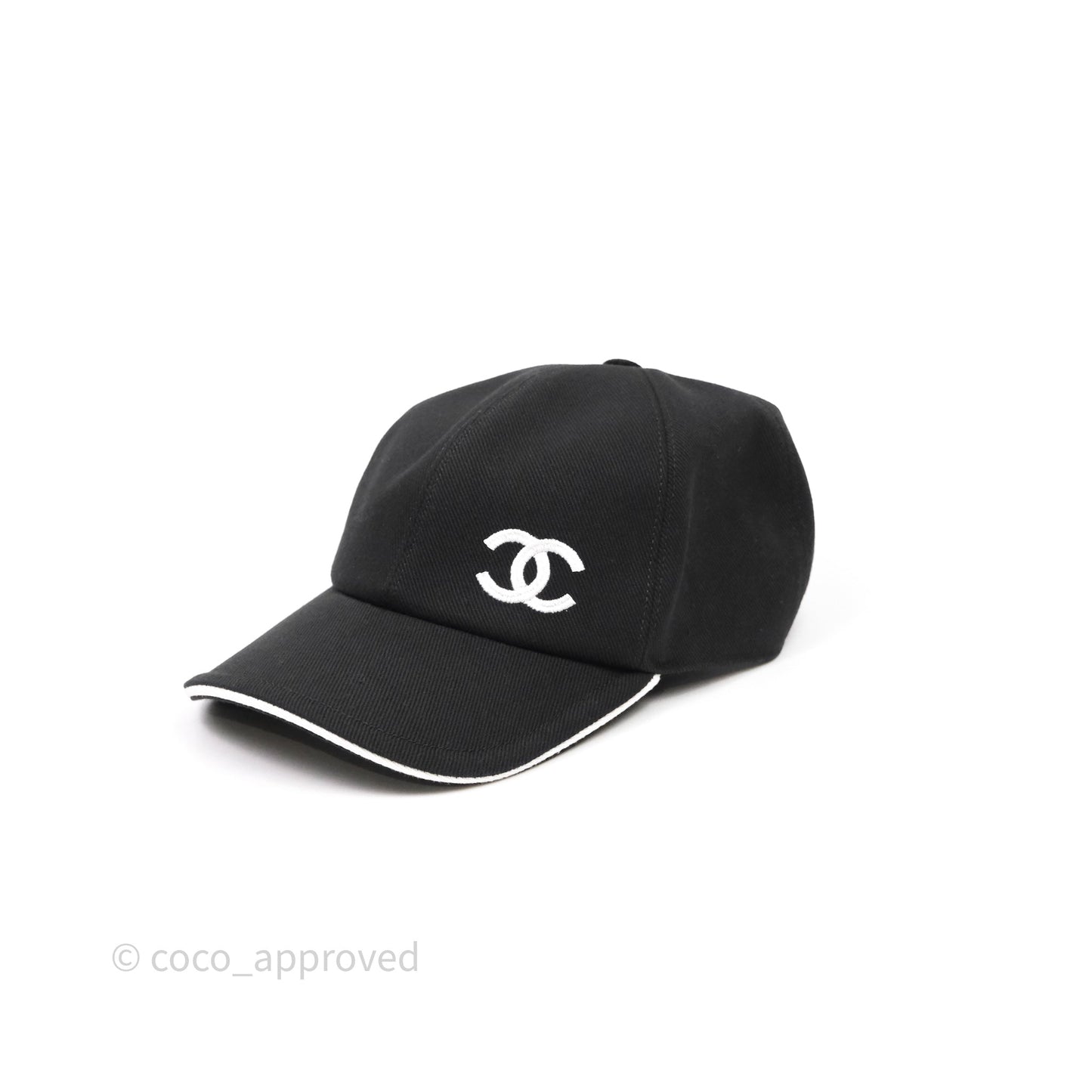 Chanel CC Baseball Cap Black