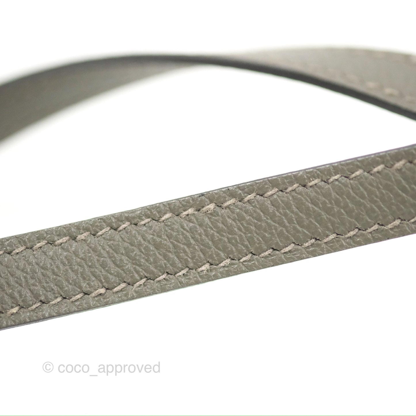 Hermès Roulis Mini 18 Gris Meyer 0L Evercolor Permabrass Hardware