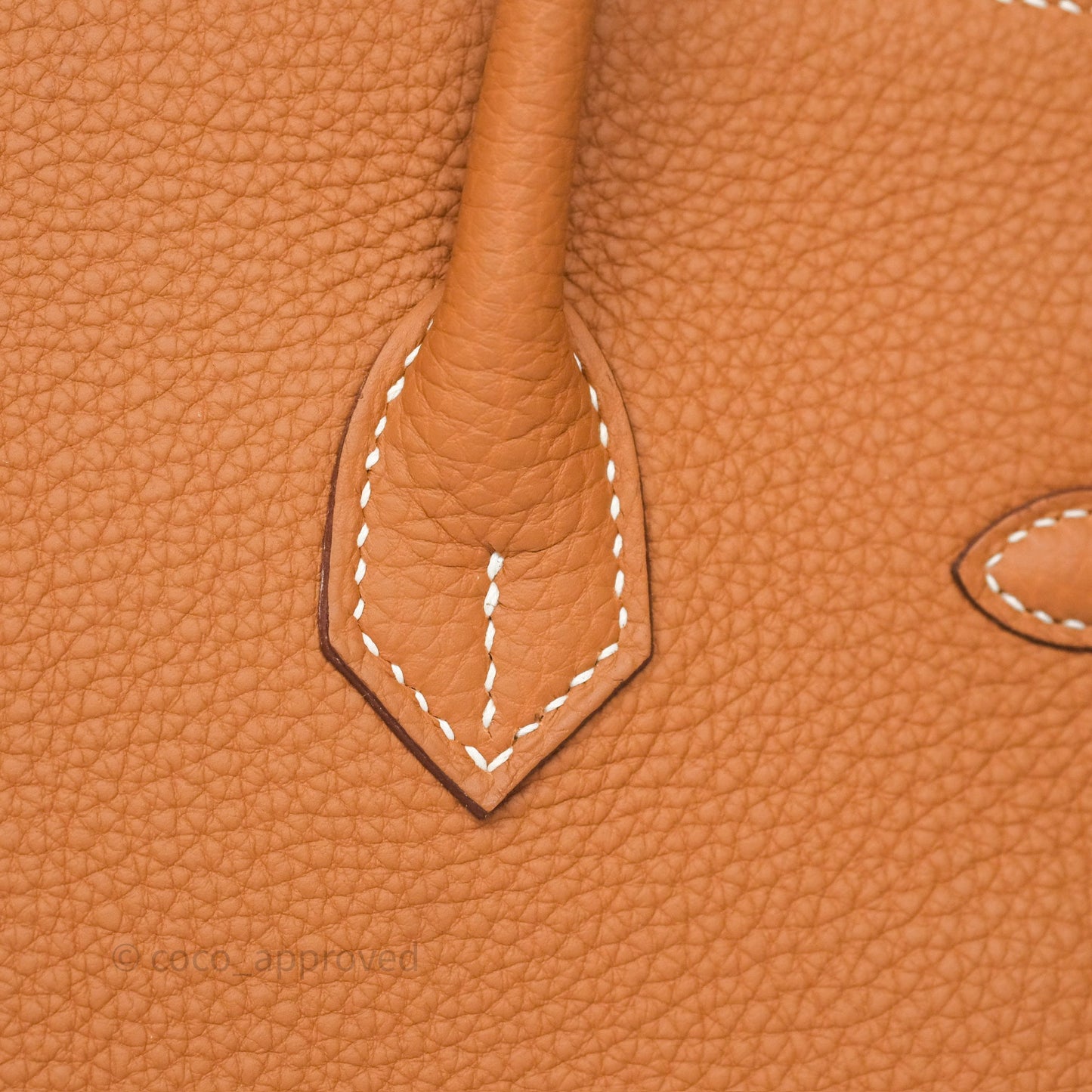 Hermes Birkin 25 Retourne Gold 37 Togo Gold Hardware