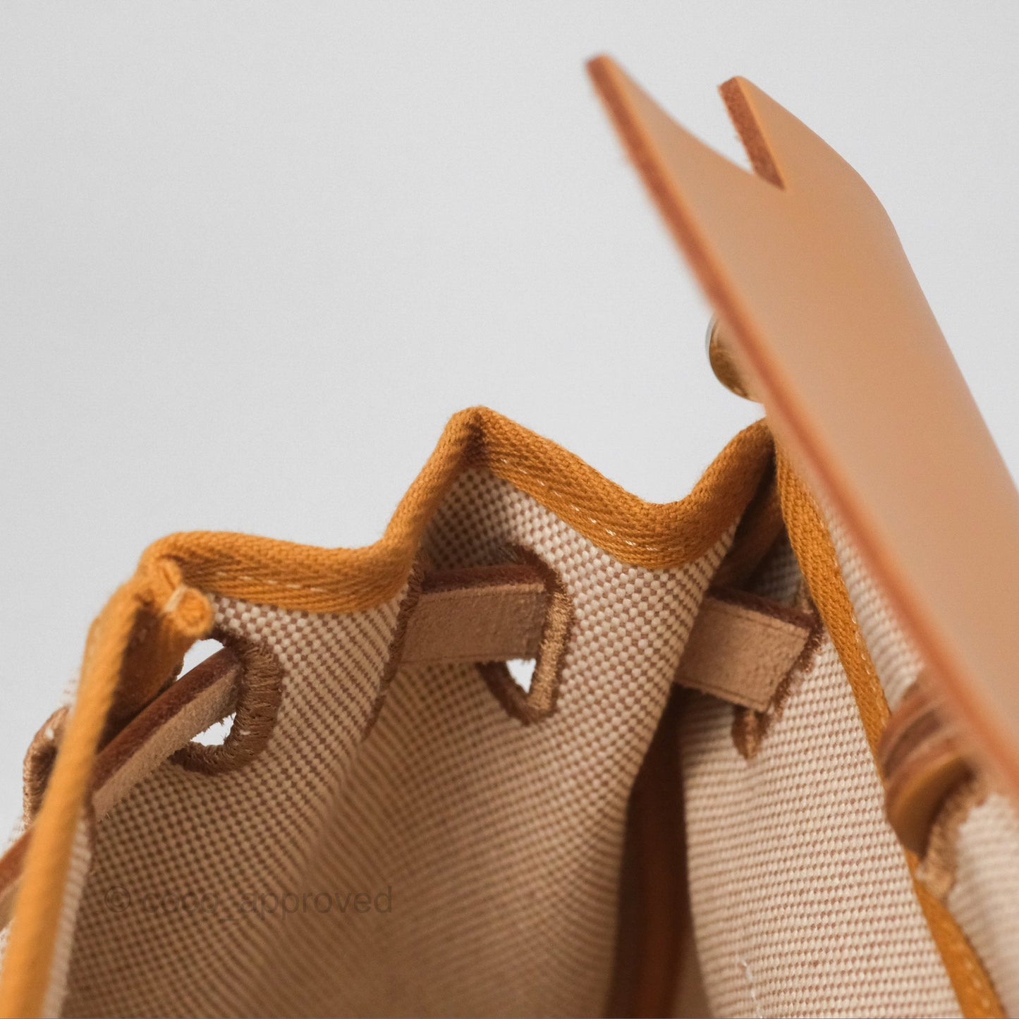 Hermès Herbag Zip 31 Bride De Gala Sable/ Ecru-Beige/ Nat sable Canvas Palladium Hardware