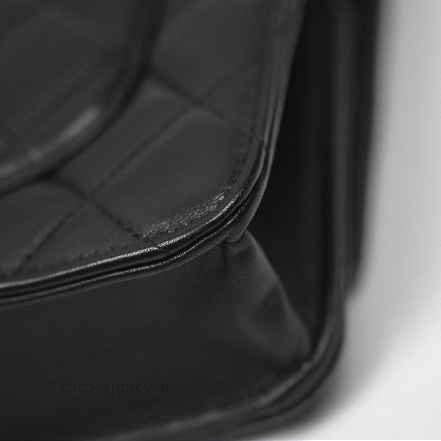 Chanel Quilted Classic Wallet on Chain WOC Black Lambskin Gold Hardware