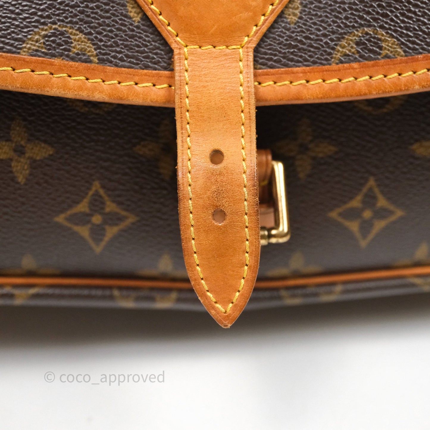 Louis Vuitton Vintage Diane Bag Monogram Canvas