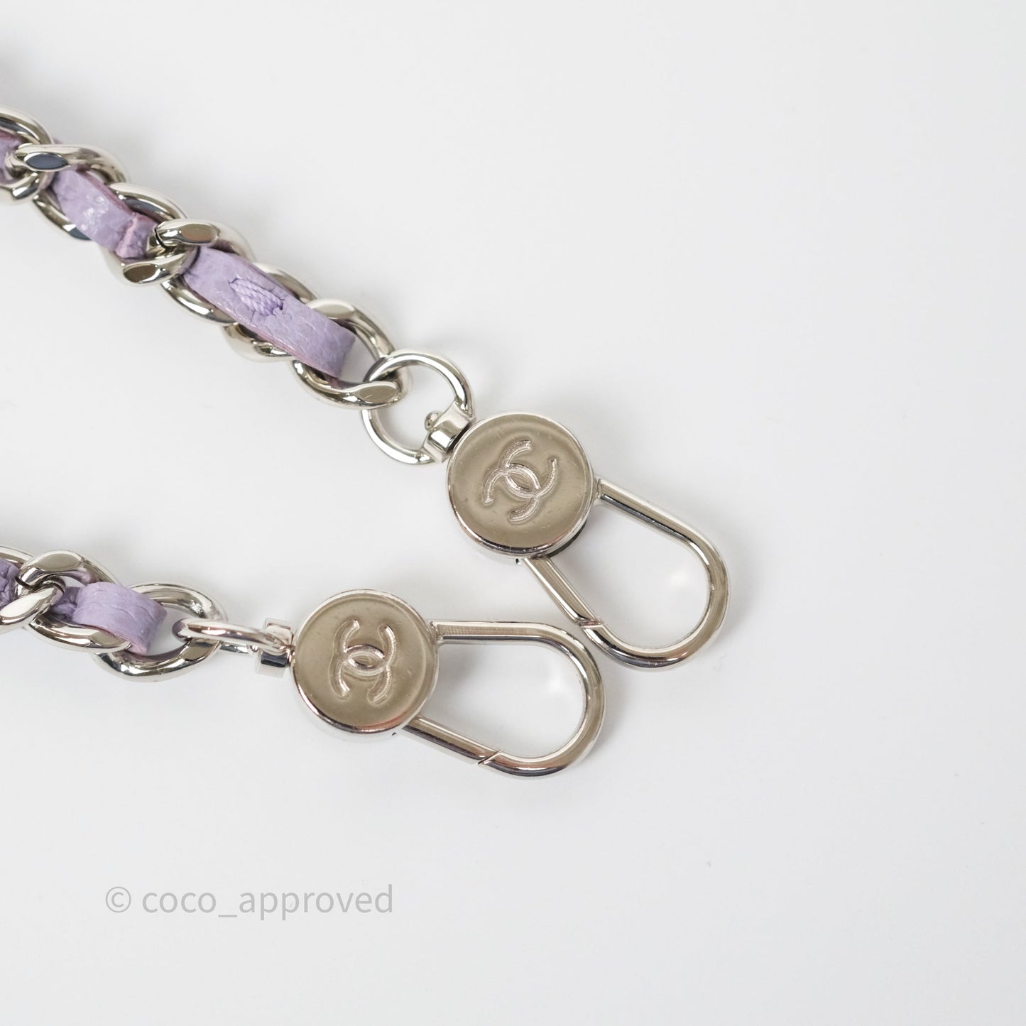 Chanel Classic Mini Backpack Lilac Caviar Silver Hardware