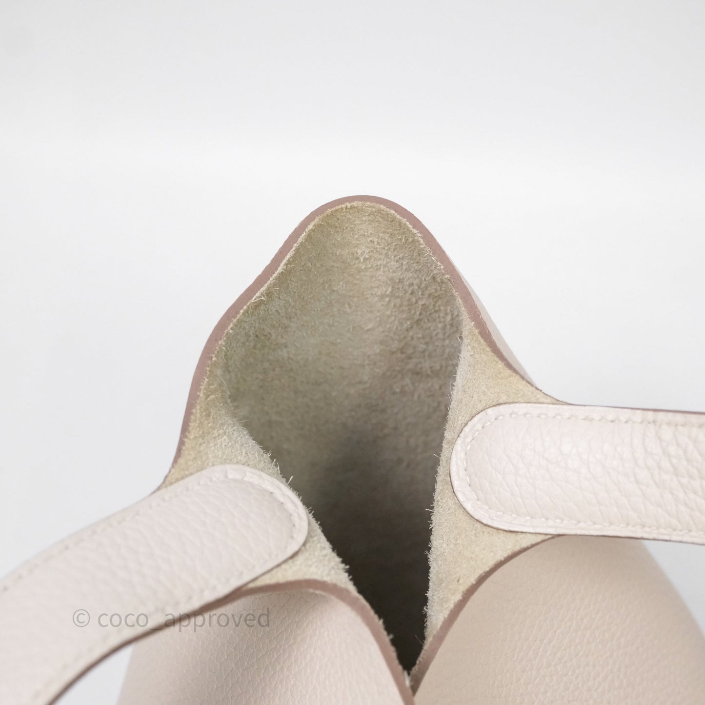 Hermès Picotin 18 Beton 8L Clemence Gold Hardware