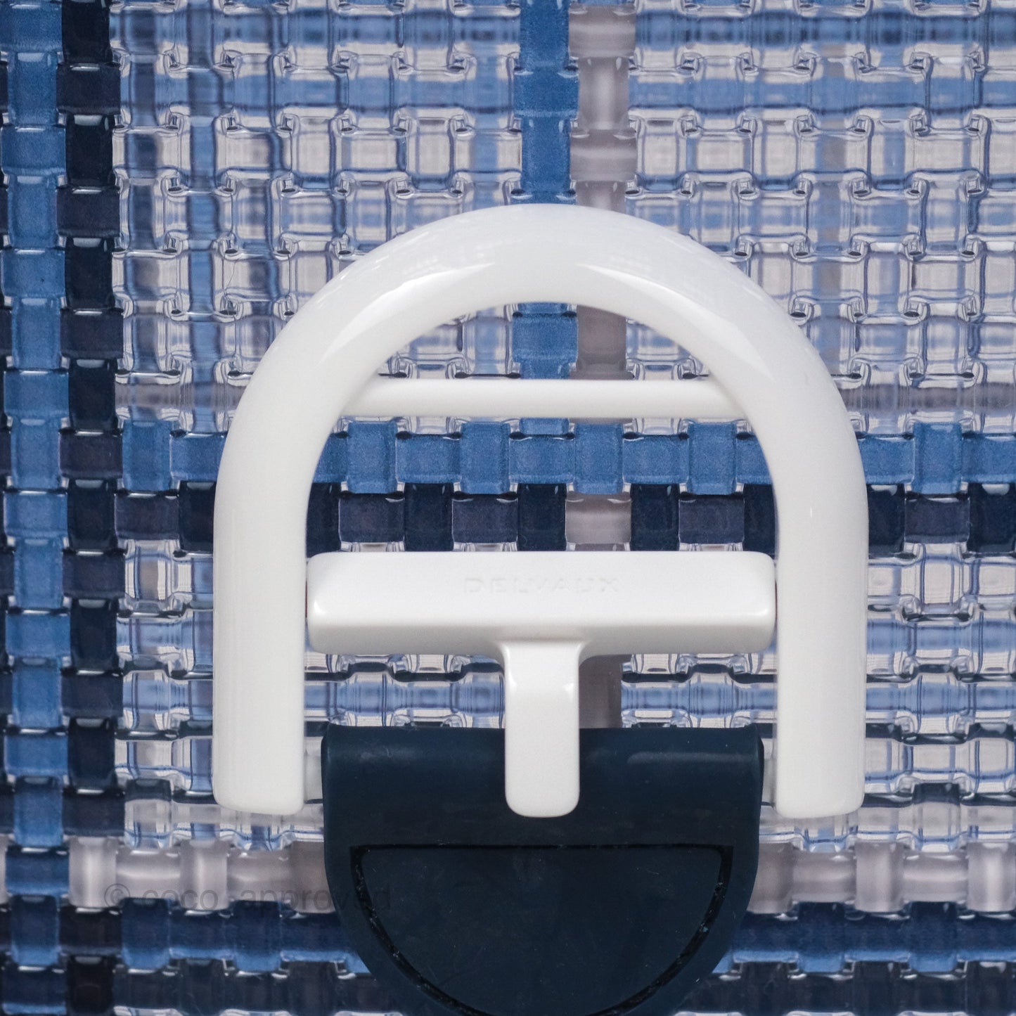 Delvaux Brillant MM Bag PVC Navy
