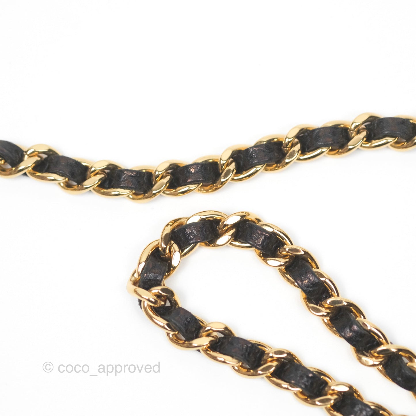 Chanel Classic Wallet On Chain WOC Quilted Black Caviar Gold Hardware