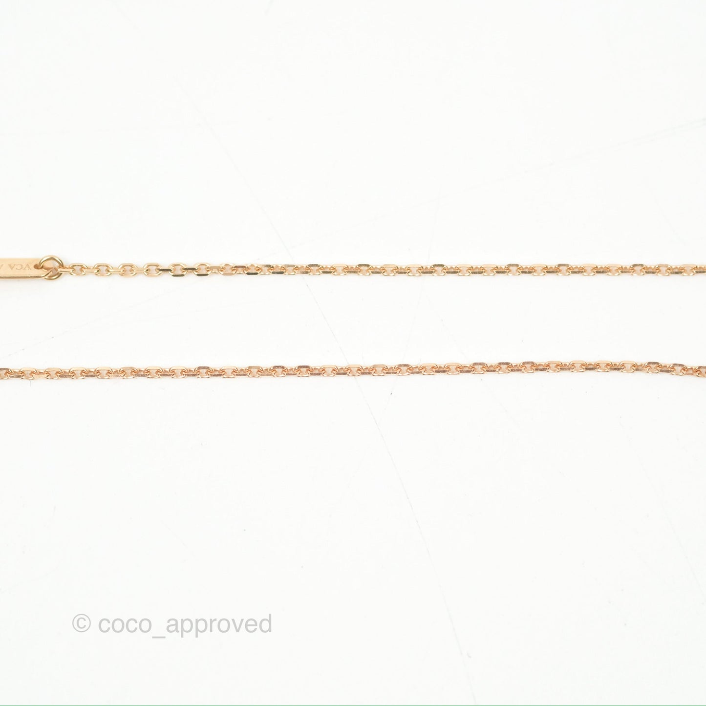 Van Cleef & Arpels Sweet Alhambra Bracelet Rose Gold Red Carnelian