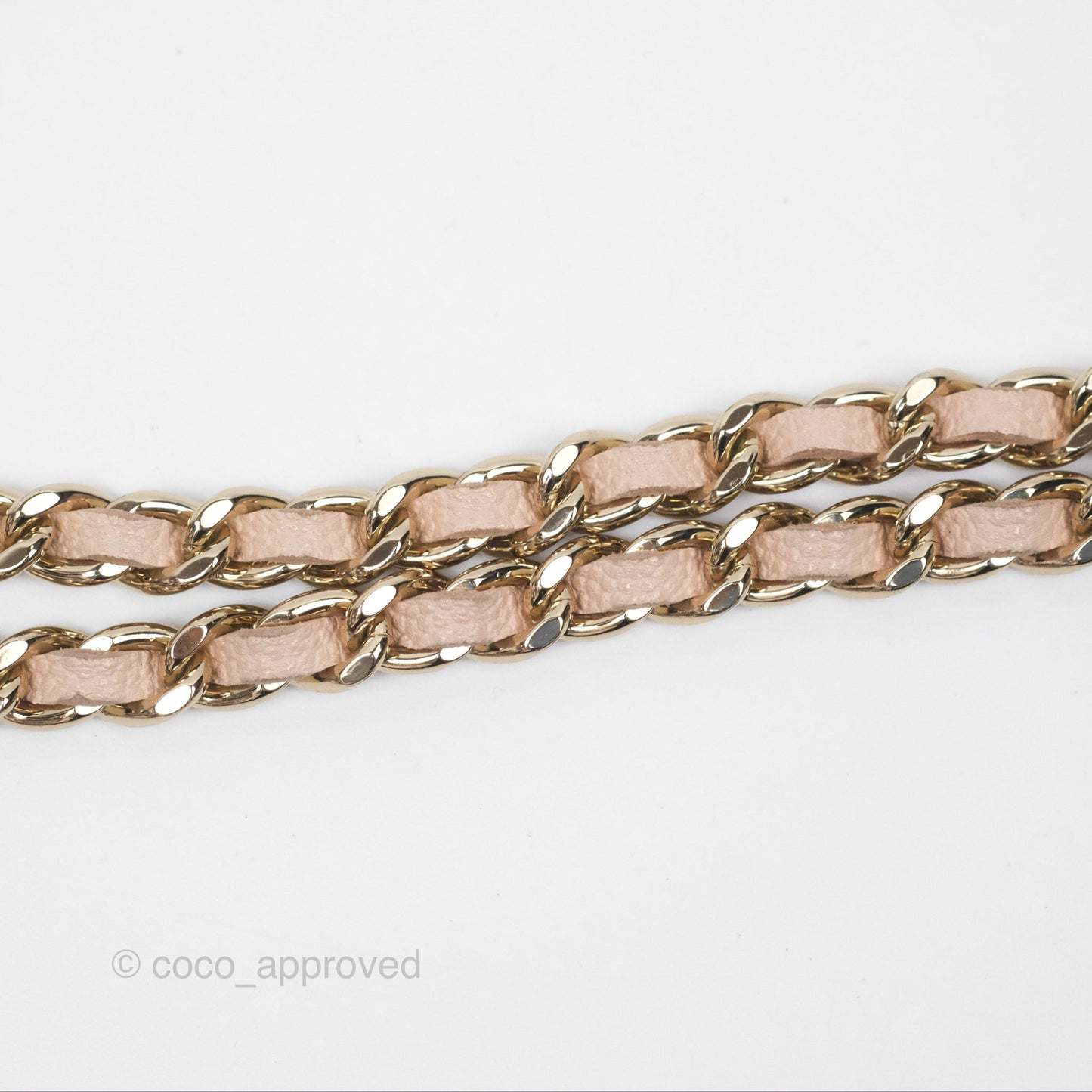 Chanel Vanity Rectangular With Chain Pink Caviar Gold Hardware