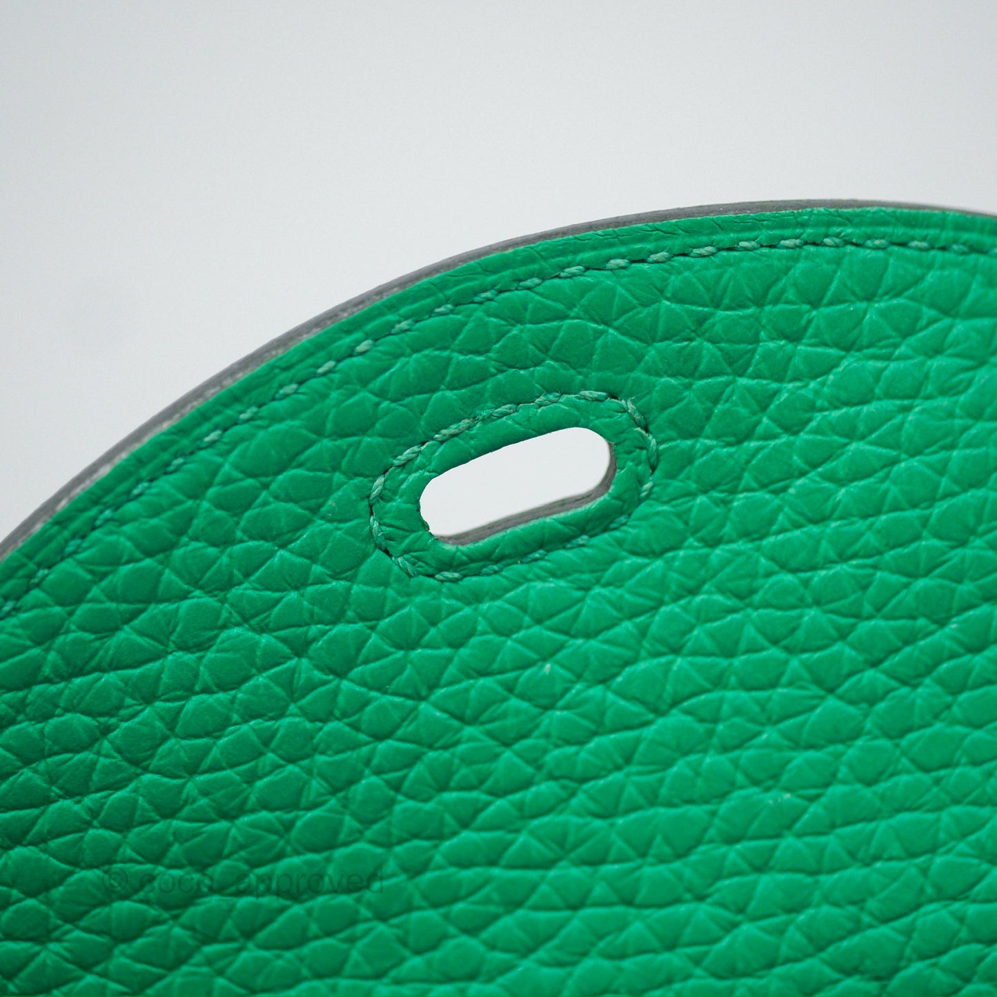 Hermès Mini Lindy 20 Menthe 6W Clemence Palladium Hardware