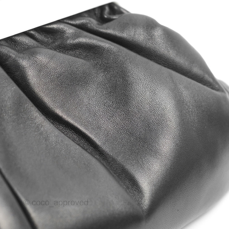 Chanel Puffy Clutch Black