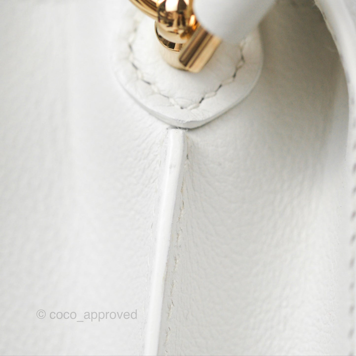 Hermès Roulis Mini 18 New White Evercolor Permabrass Hardware