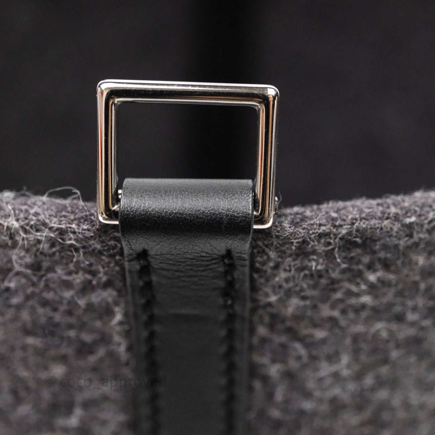 Hermes Picotin 18 Wool Gris Palladium Hardware
