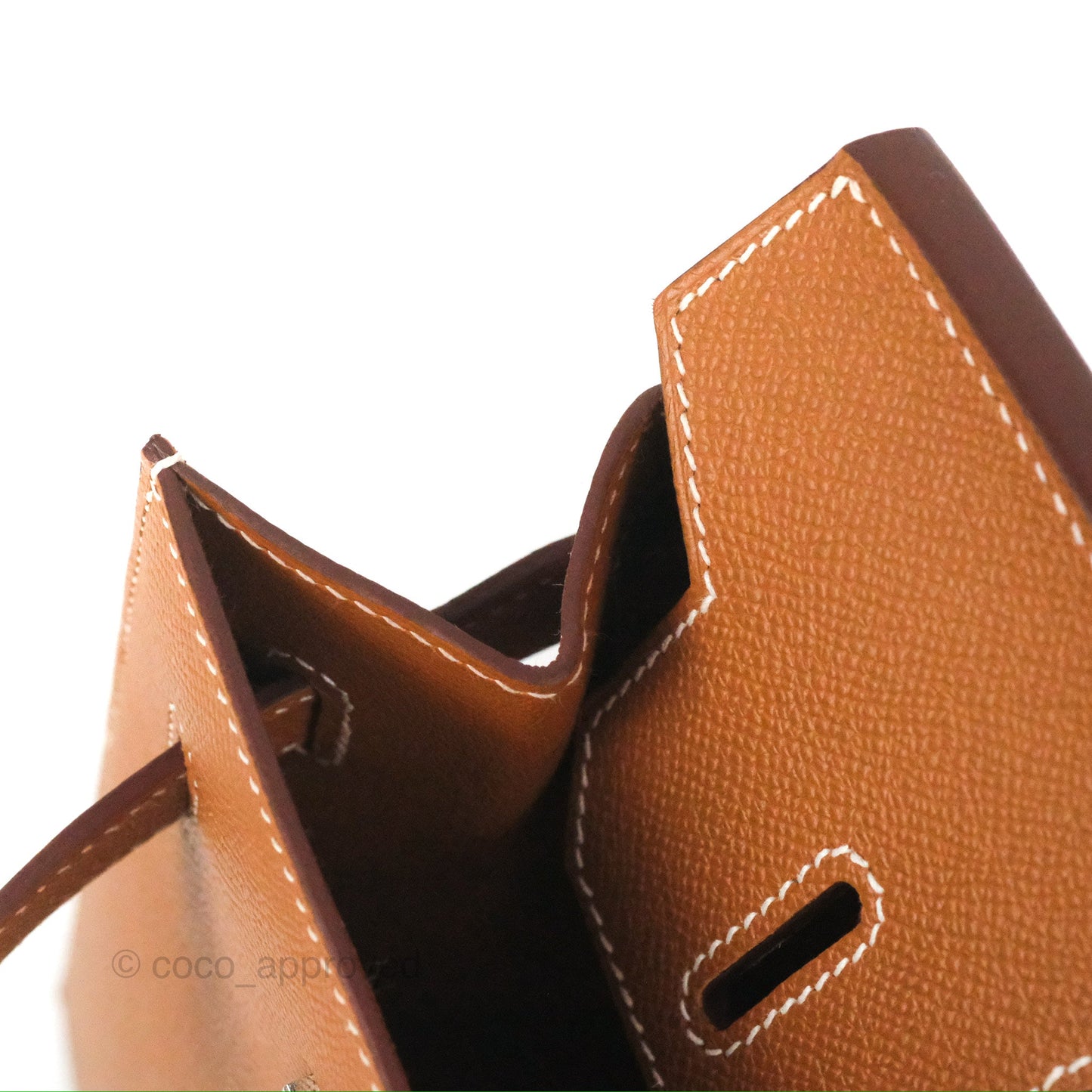 Hermès Birkin 30 Sellier Gold Epsom Palladium Hardware