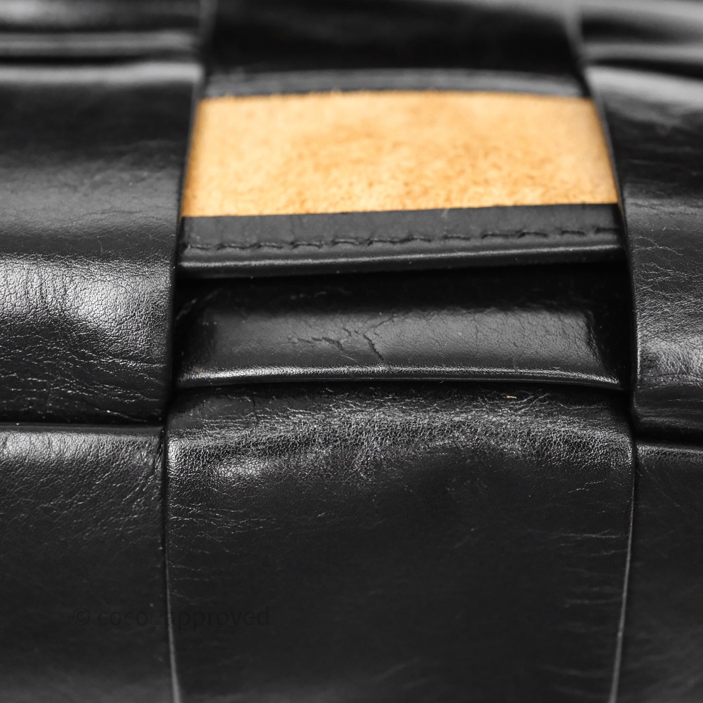 Bottega Veneta Cassette Stretch Belt Bag Maxi Black Intrecciato Leather