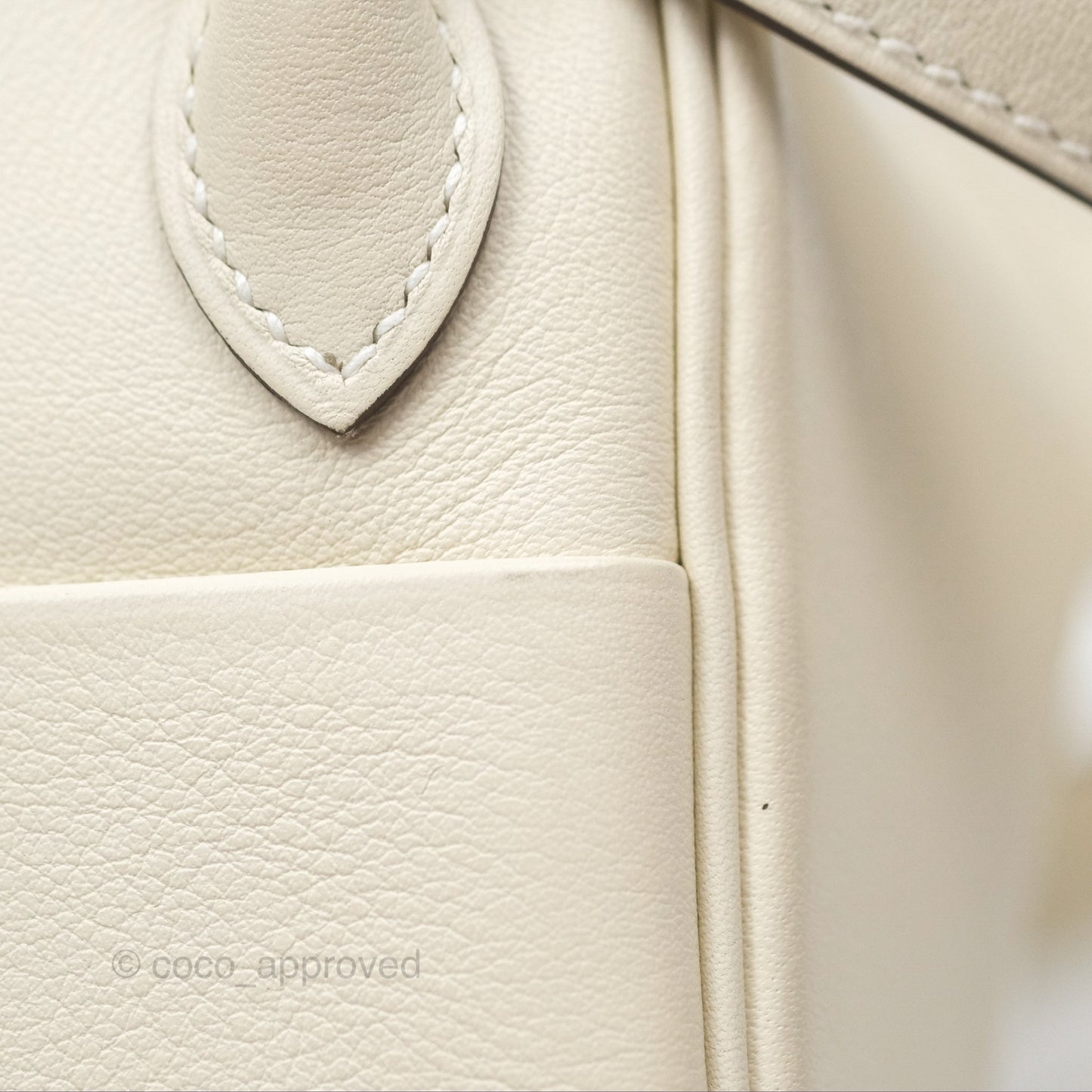 Hermès Mini Lindy 20 Nata I2/ Lime 9R Swift Palladium Hardware