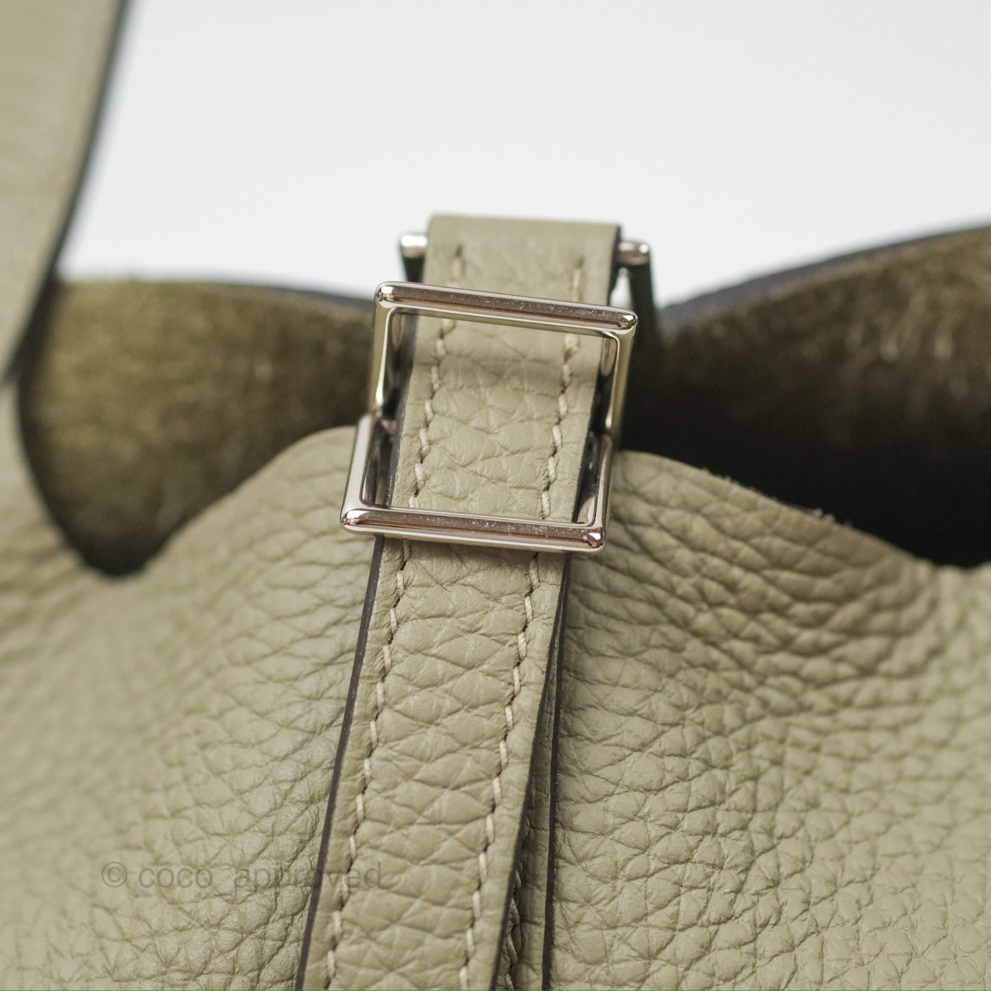 Hermès Picotin 18 Lock Sauge Palladium Hardware