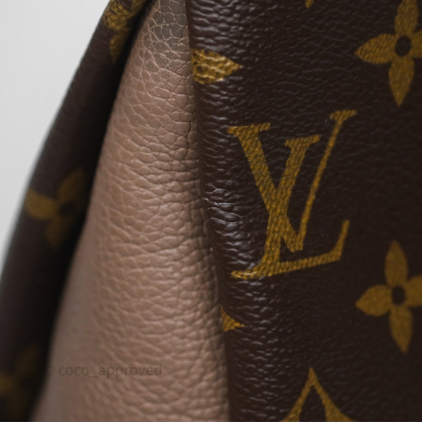 Louis Vuitton Pallas BB Monogram Full Taupe Glace