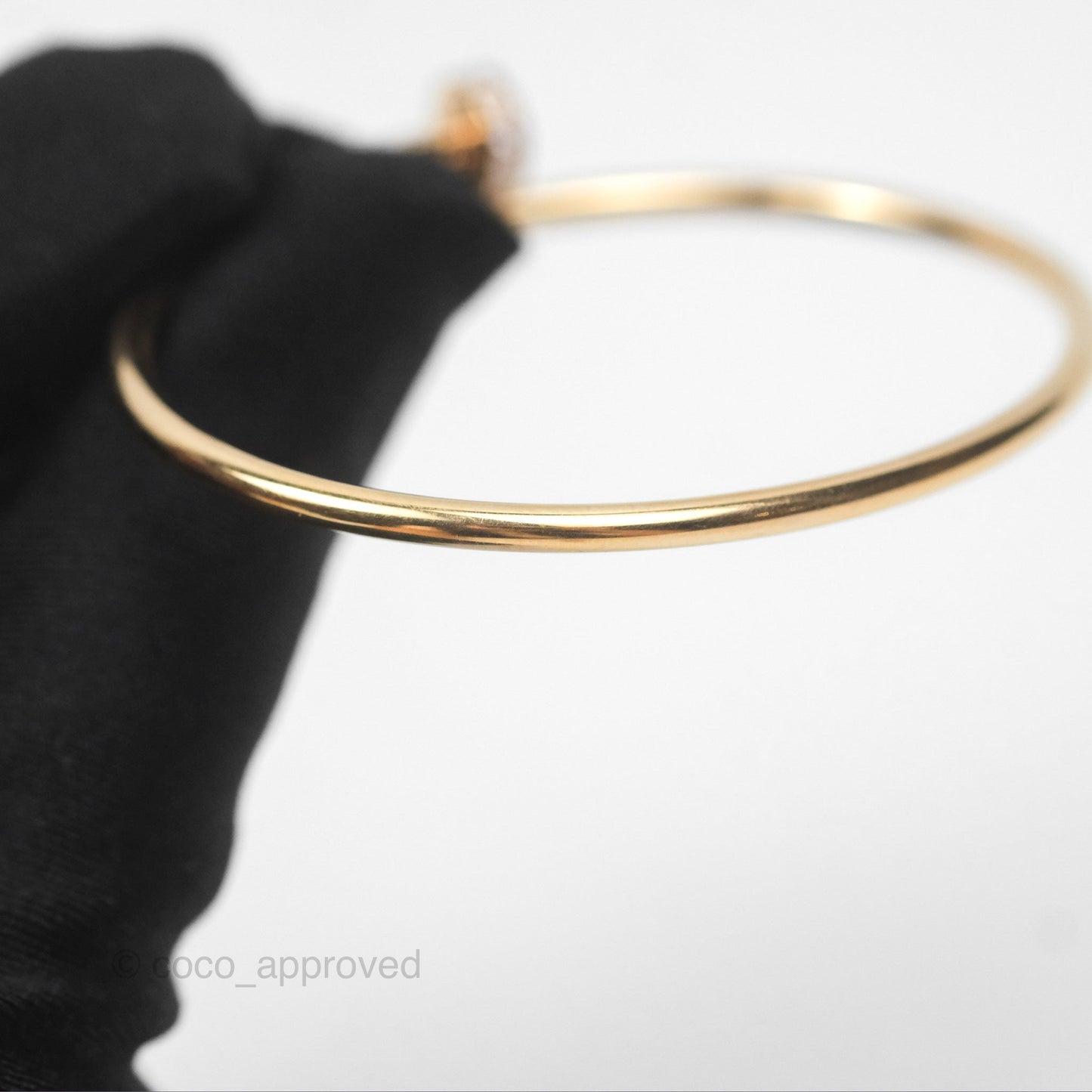 Cartier Small Juste Un Clou Bracelet 18K Pink Gold Diamond