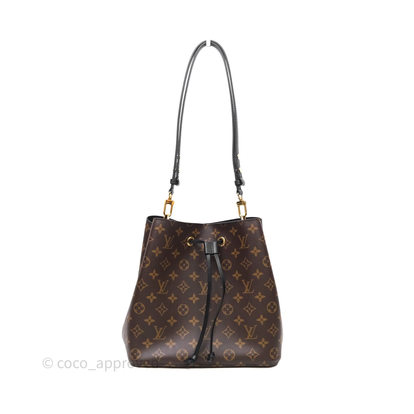 Louis Vuitton NéoNoé MM Black Monogram Canvas