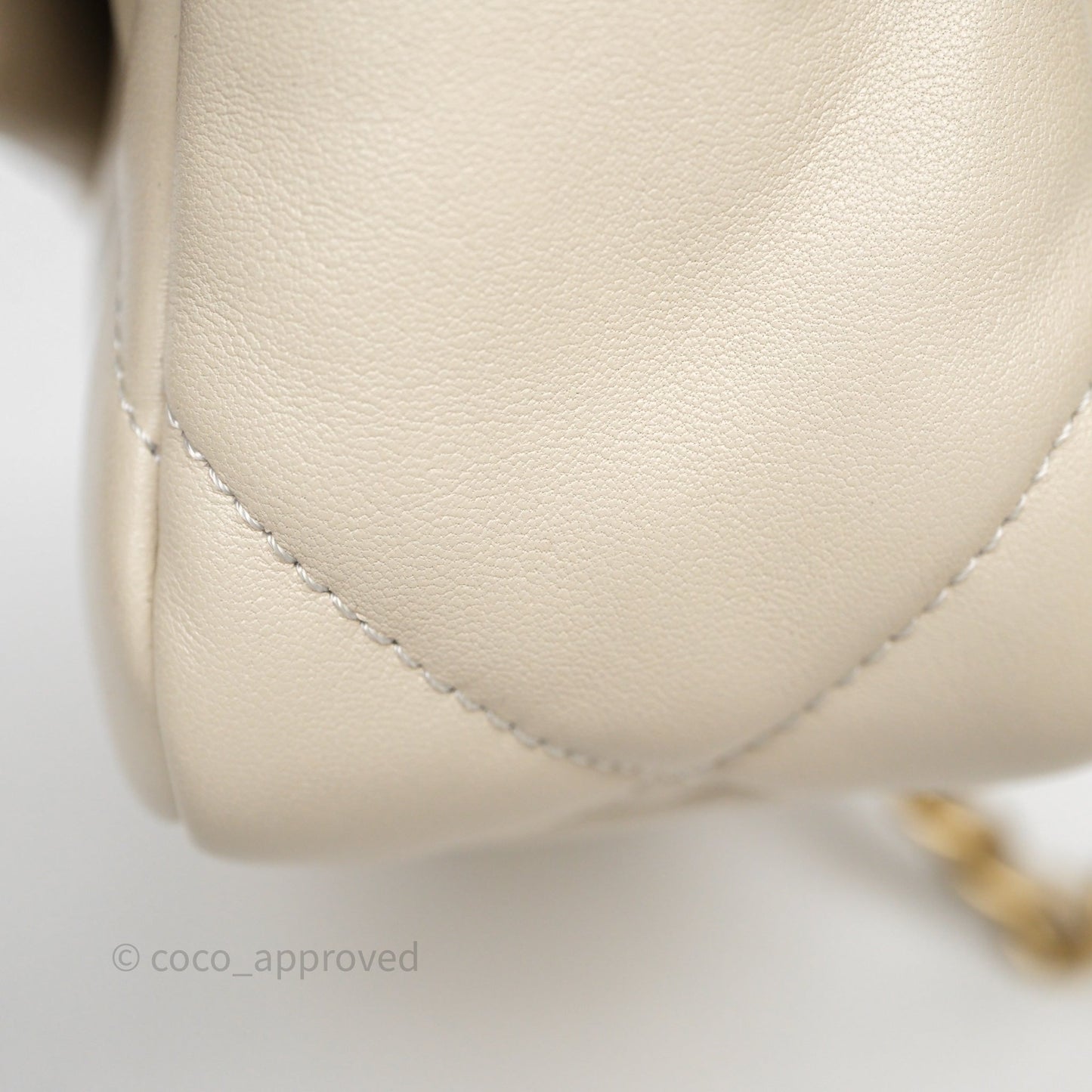 Chanel 19 Small Ivory Mixed Hardware
