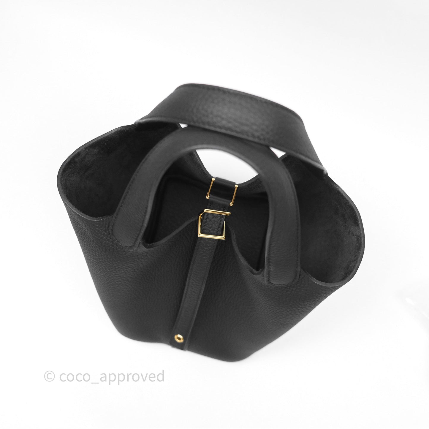 Hermès Picotin Lock 18 Black Noir 89 Taurillon Clemence Gold Hardware
