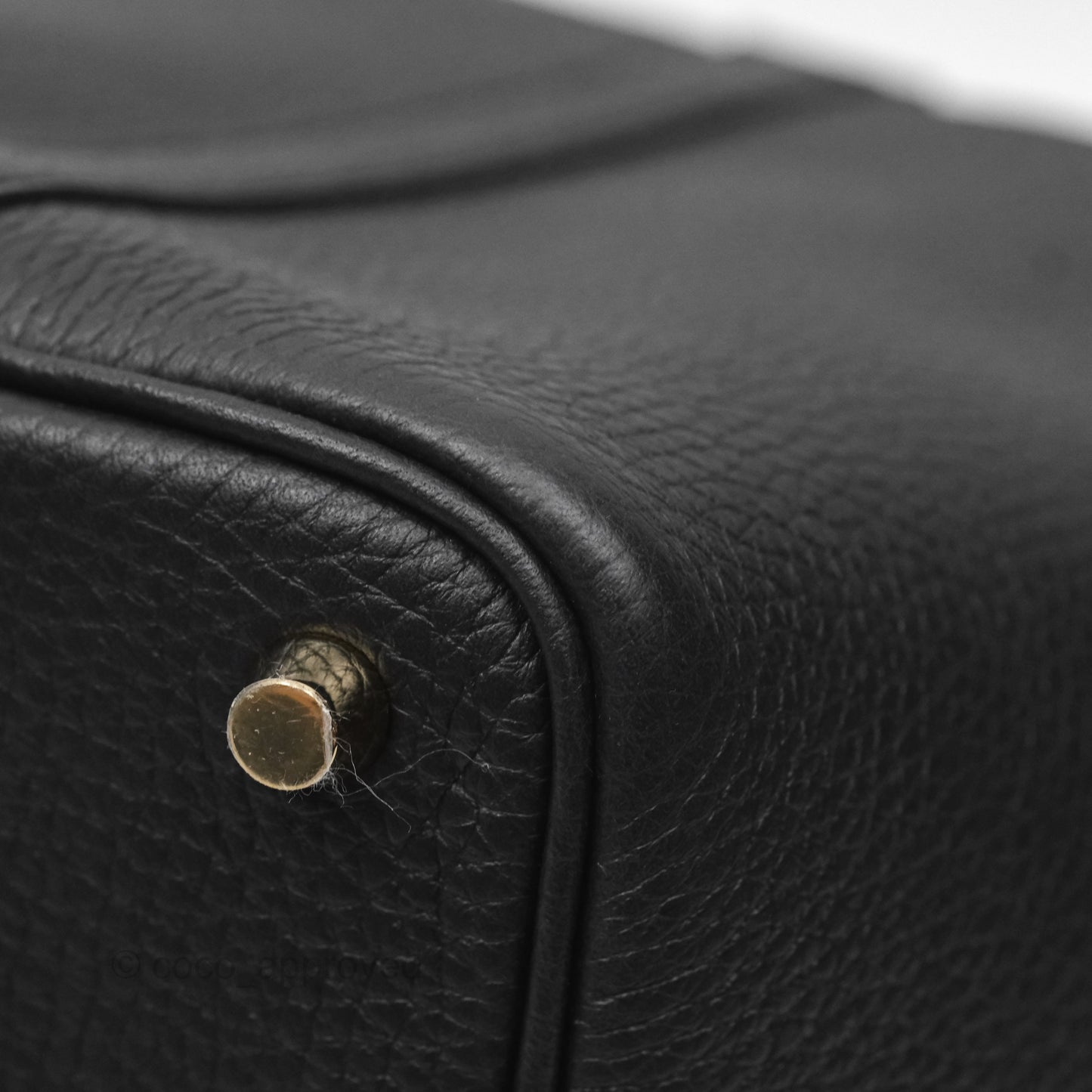 Hermès Picotin Lock 18 Noir 89 Taurillon Clemence Gold Hardware