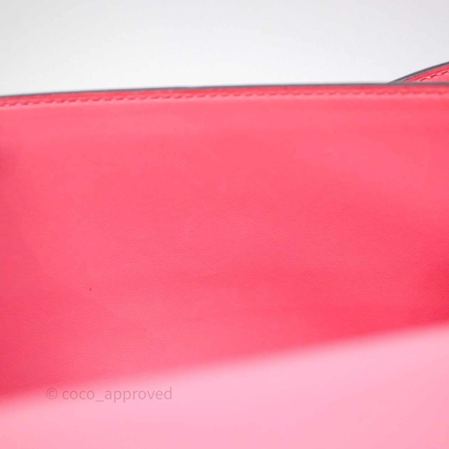 Hermès Constance 24 Rose Azalee 8W Epsom Palladium Hardware