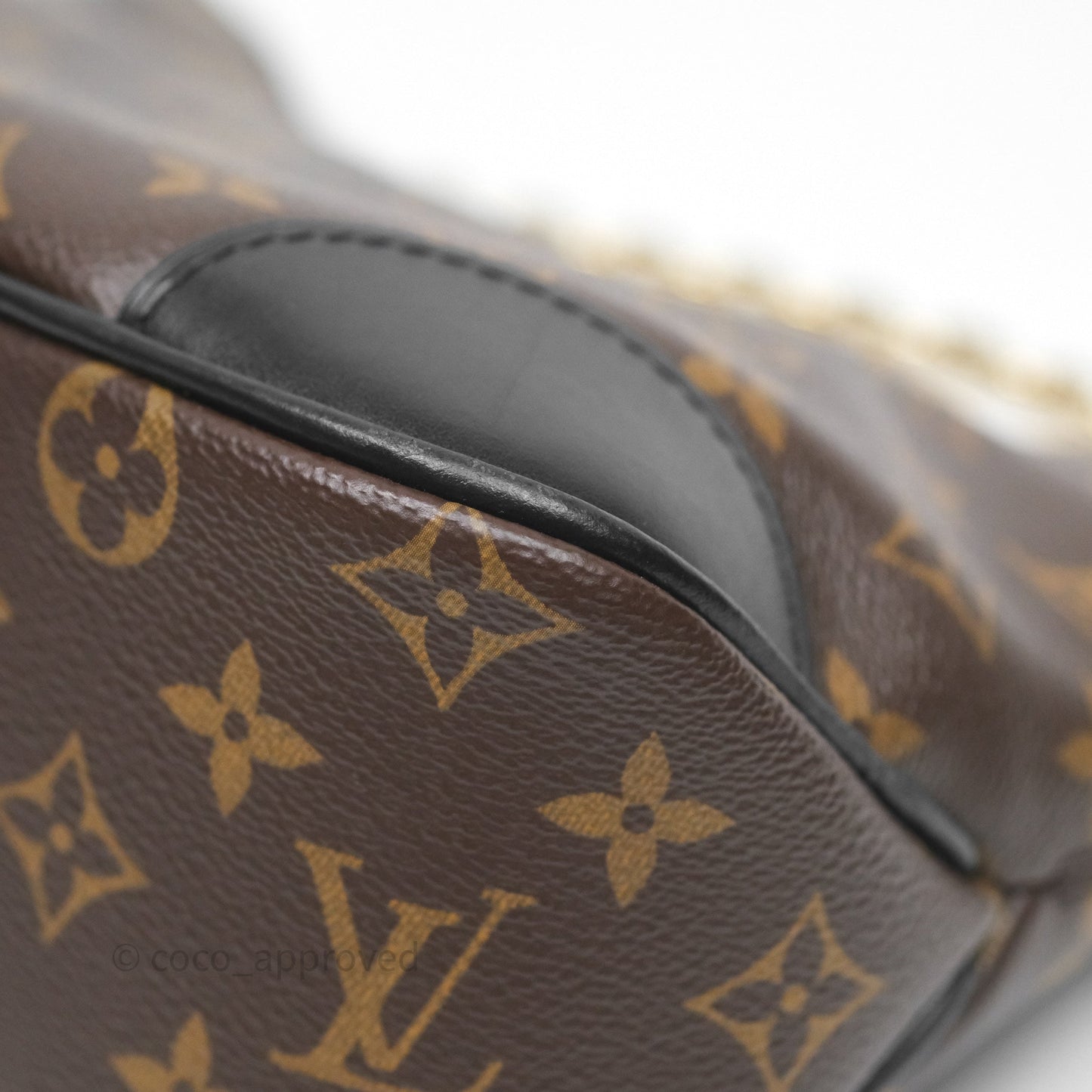 Louis Vuitton PM Boulogne Monogram Canvas Black