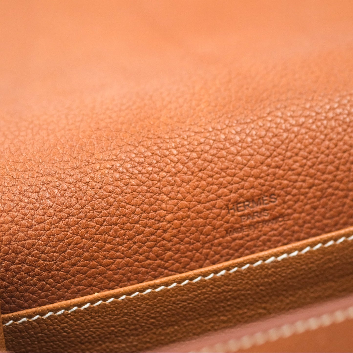 Hermès Roulis Mini 18 Fauve Barenia Gold Hardware