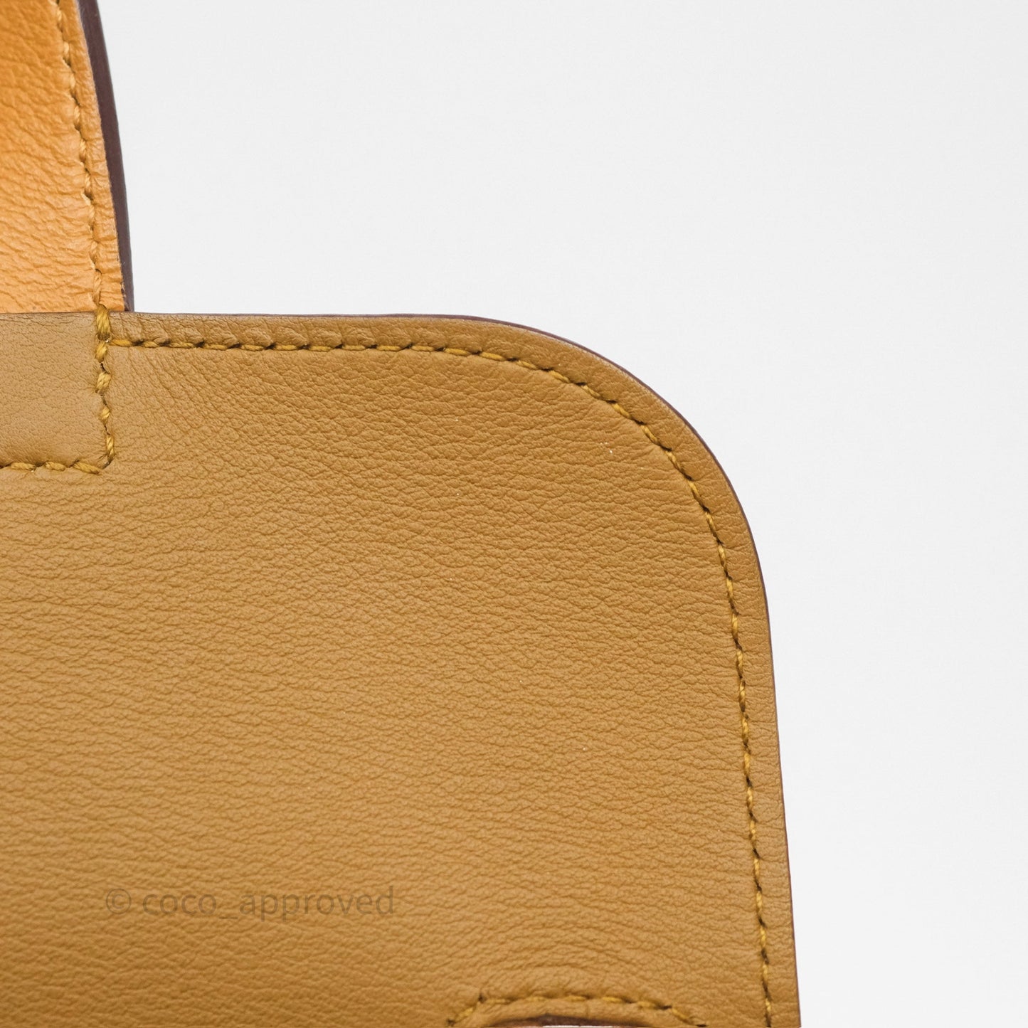 Hermès Halzan 25 Caramel 28 Evercolor Gold Hardware