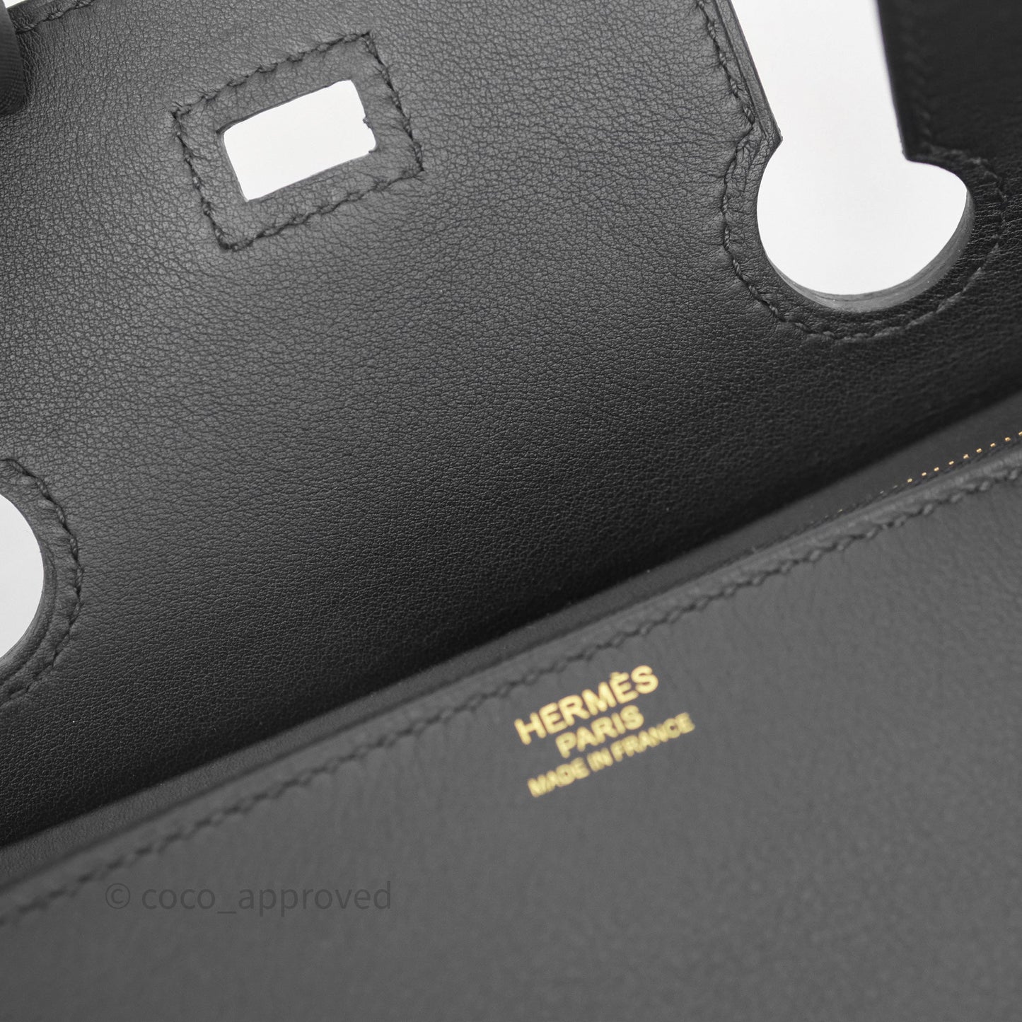 Hermès 3 In 1 Birkin 30 Retourne Black Noir 89 Togo Gold Hardware