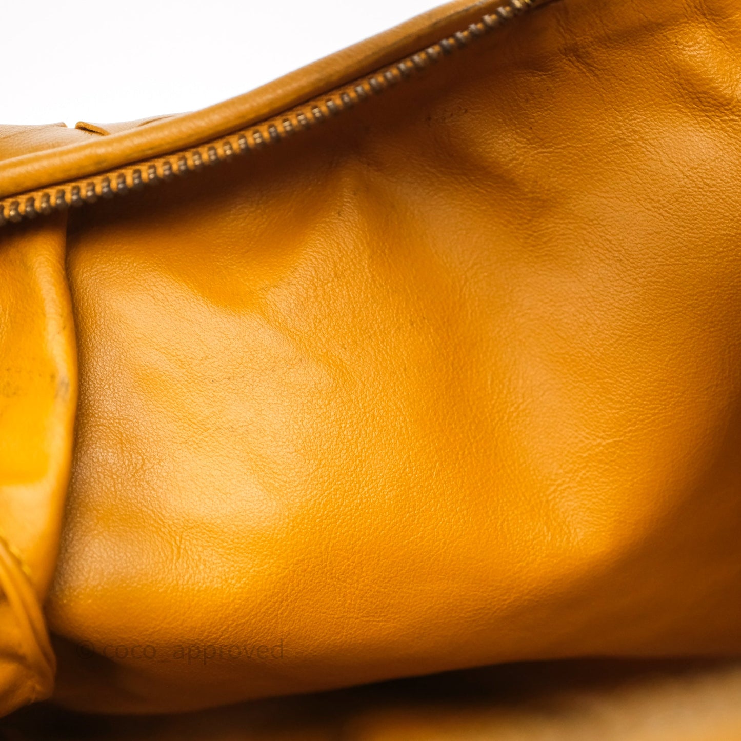 Bottega Veneta Teen Jodie Caramel Intrecciato Lambskin