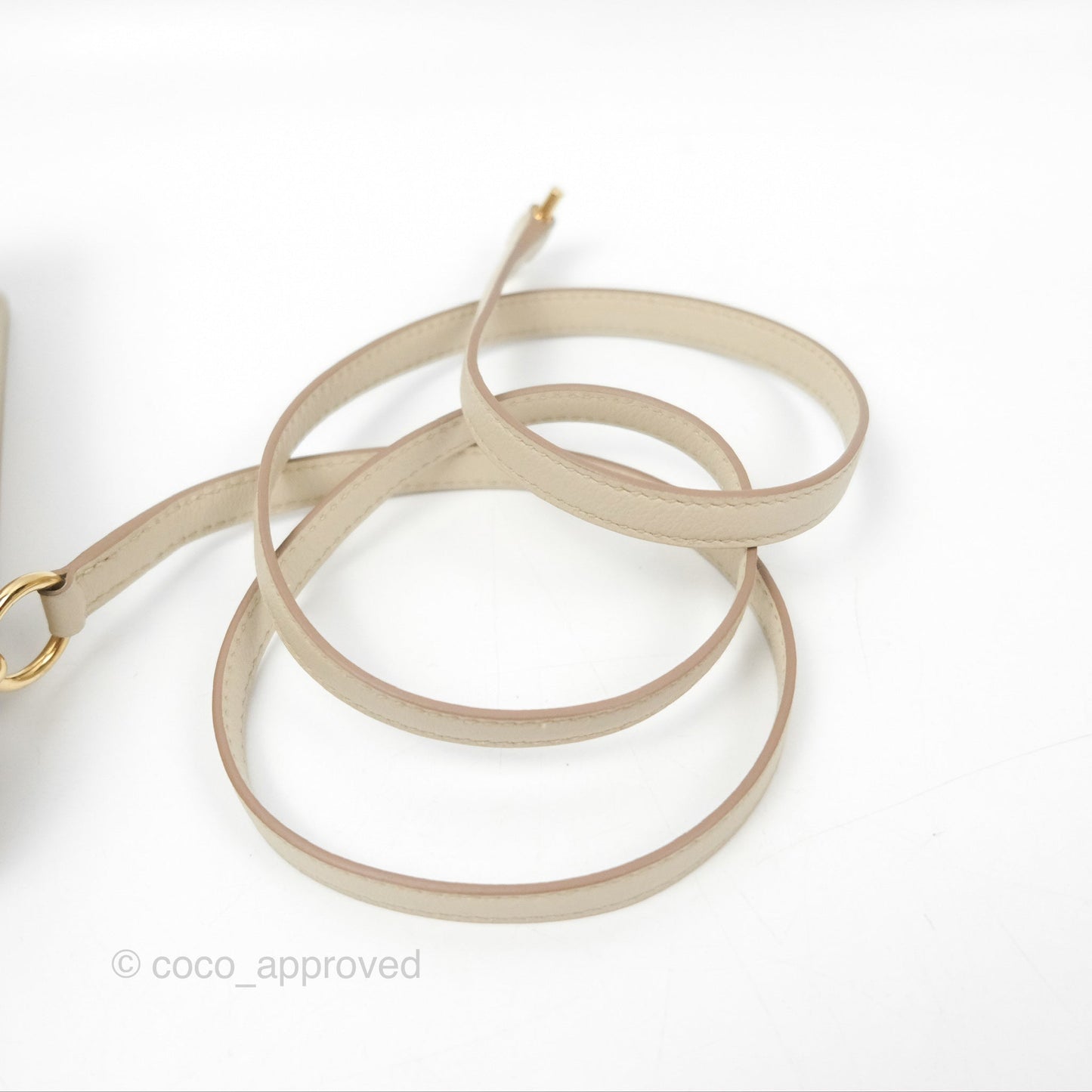 Hermès Roulis Mini 18 Beton Evercolor Permabrass Hardware