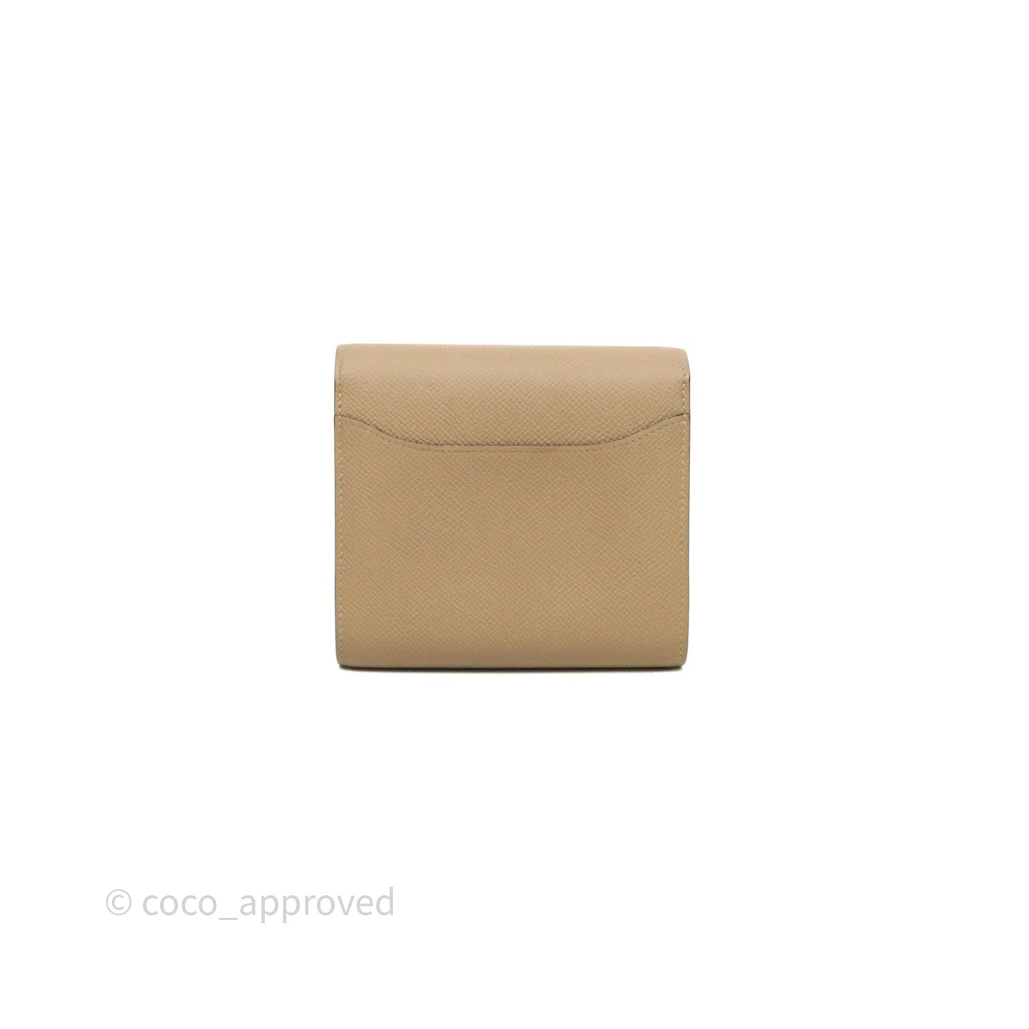 Hermès Constance Short Wallet Trench Epsom Gold Hardware