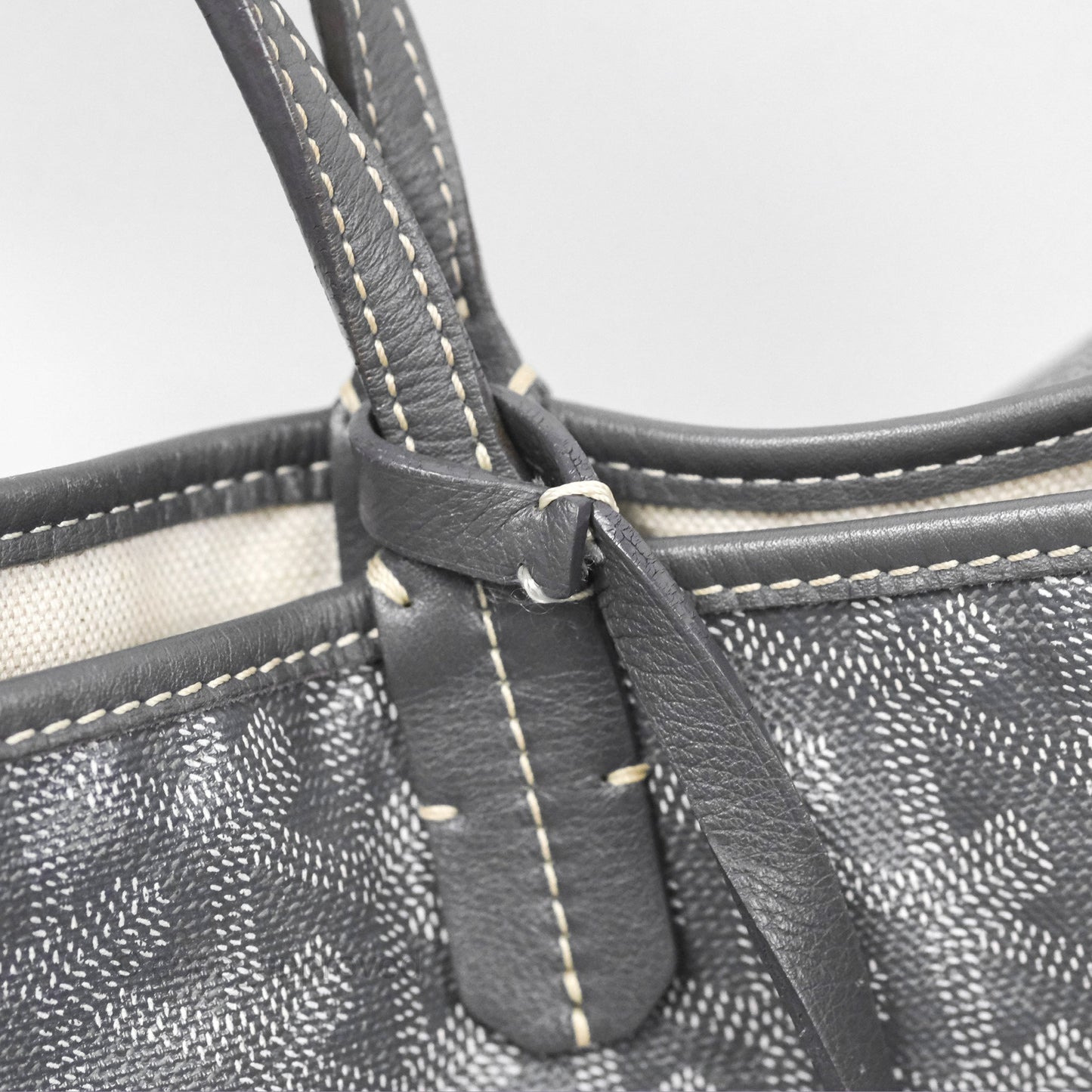 Goyard St Louis Tote PM ⁣⁣⁣⁣⁣⁣⁣⁣⁣⁣⁣⁣⁣⁣⁣⁣⁣⁣⁣⁣Grey Goyardine Canvas