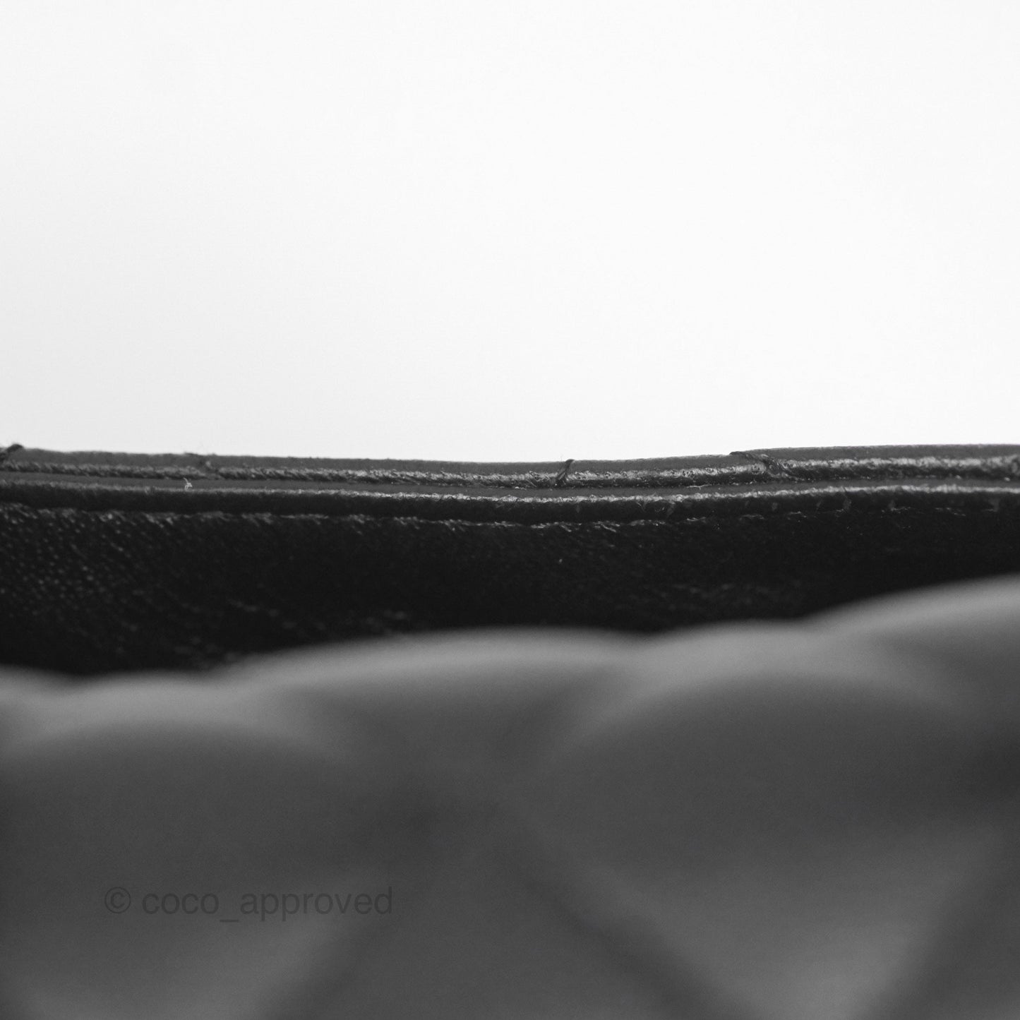 Chanel Mini Square Black Lambskin Gold Hardware