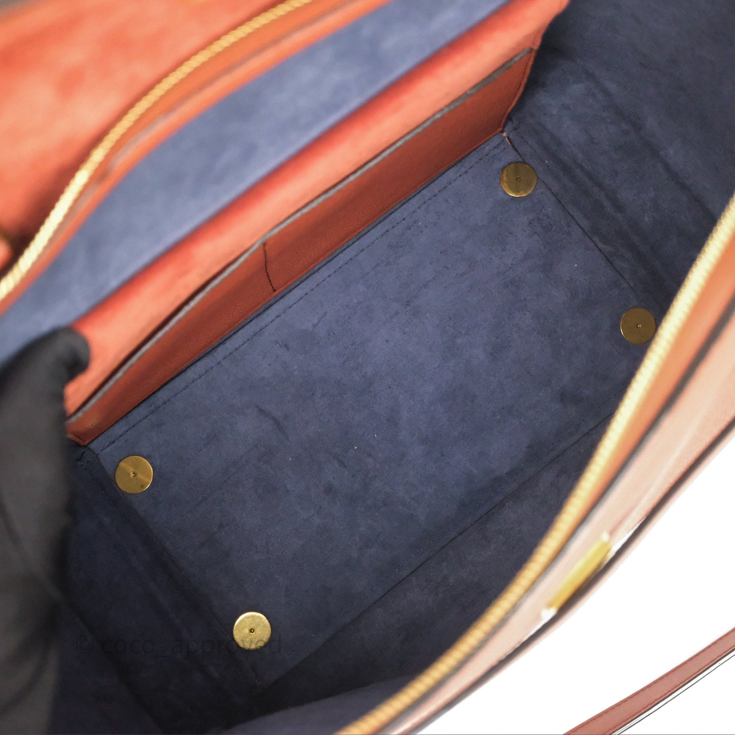 Celine Mini Belt Bag Brick Red Grained Goatskin Gold Hardware