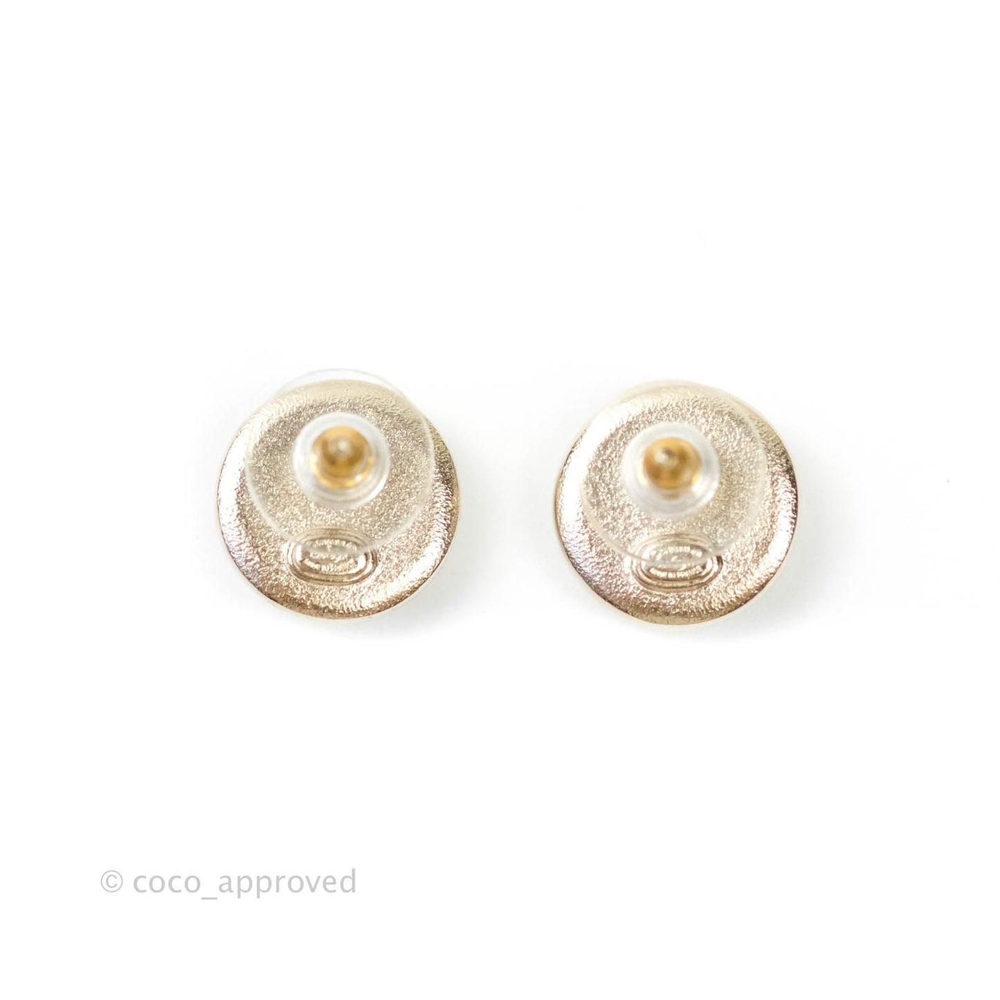 Chanel CC Rhinestone Crystal Earrings 20K