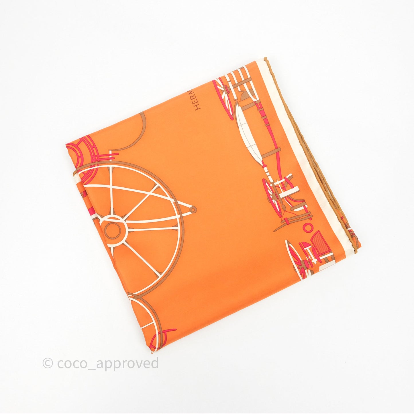 Hermès Complication Equestre scarf 90