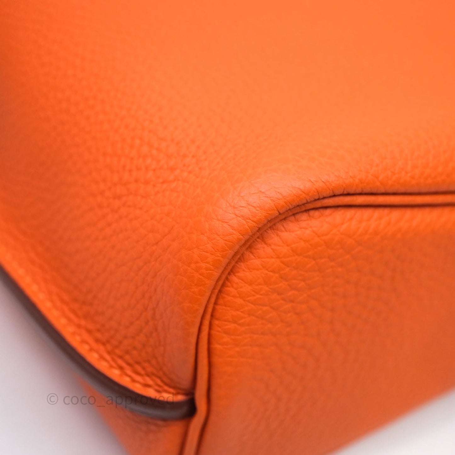 Hermes Kelly So Orange Togo Gold Hardware