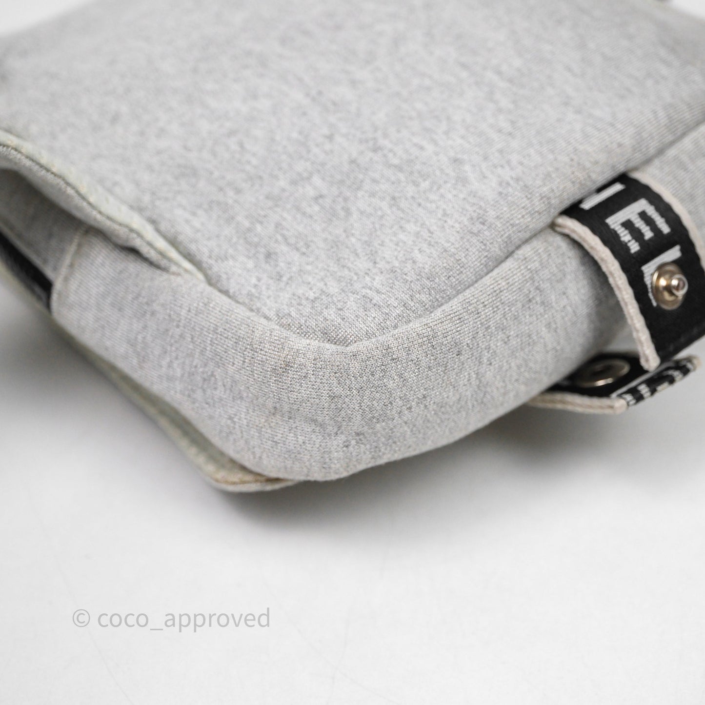 Chanel CC Logo Sport Waist Bag Grey
