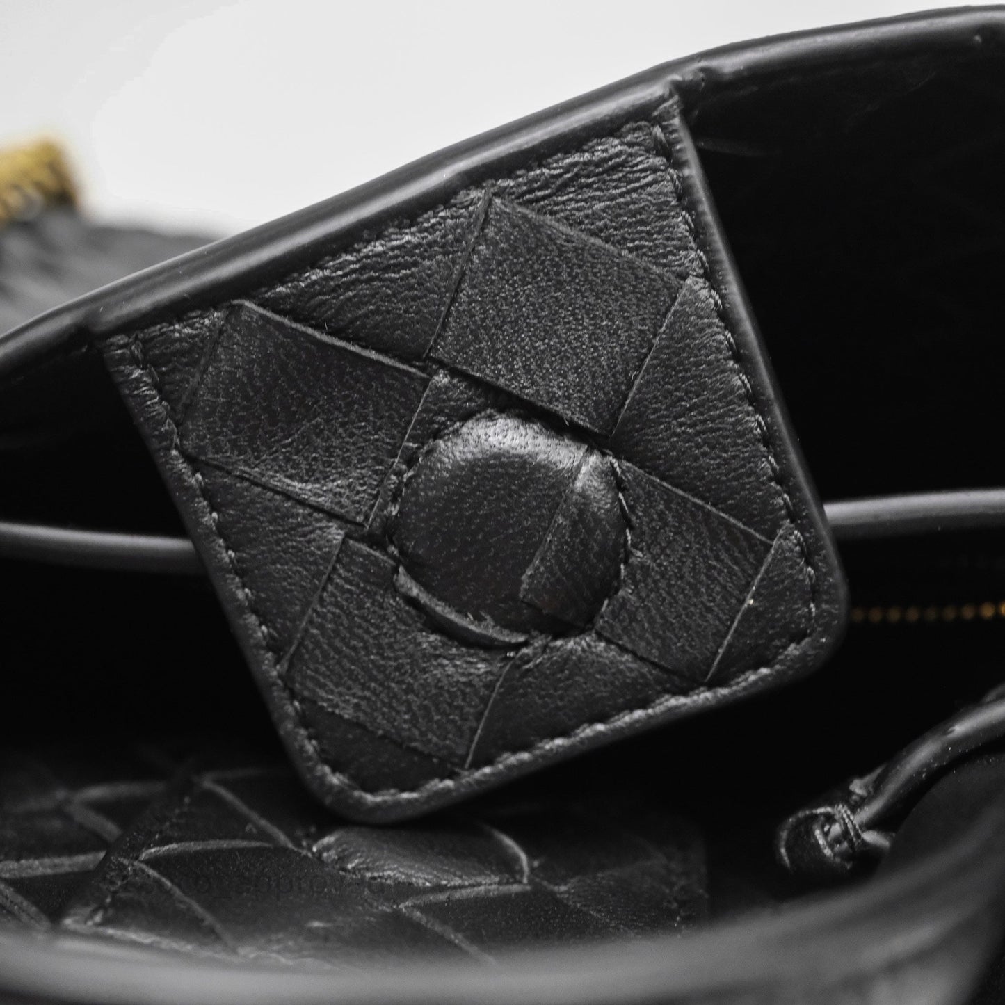 Bottega Veneta Small Andiamo Bag Black Intrecciato Lambskin