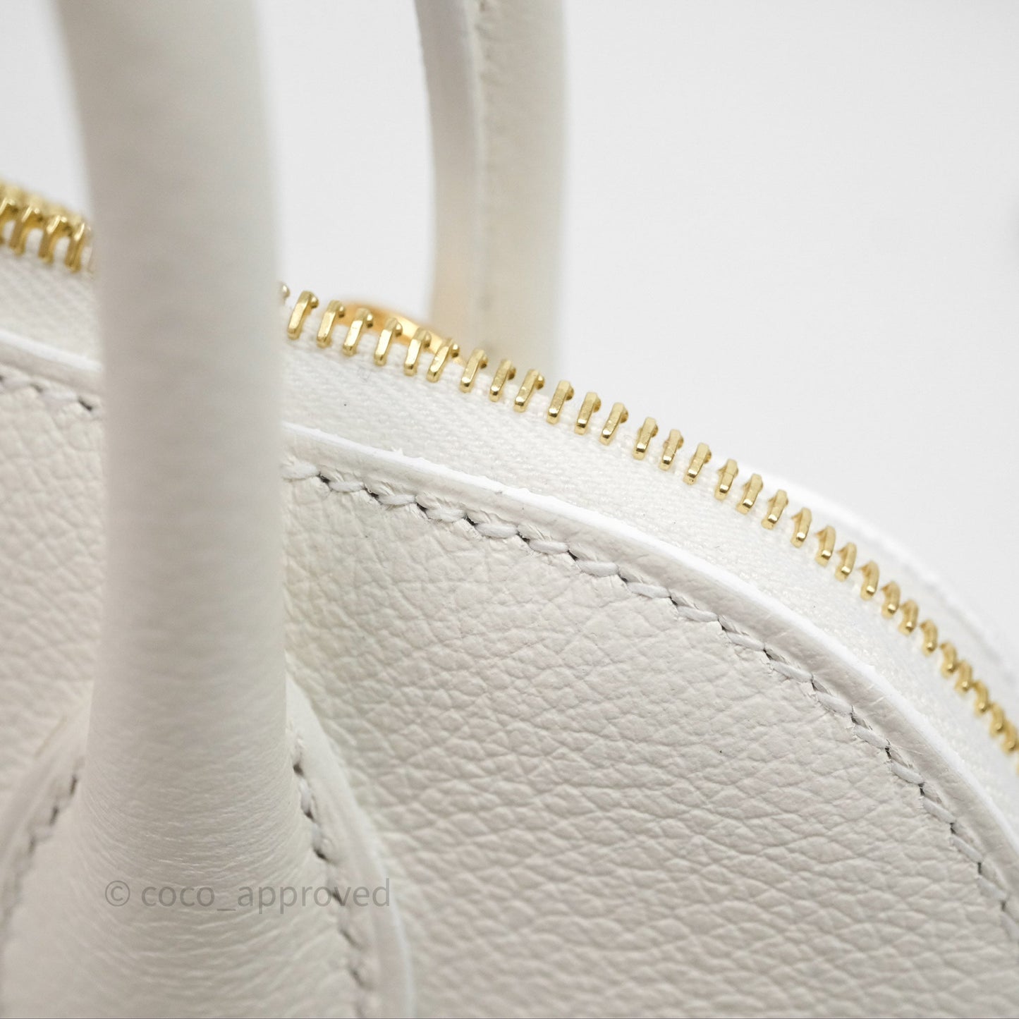 Hermès Bolide Mini 1923 Blanc 01 Evercolor Gold Hardware