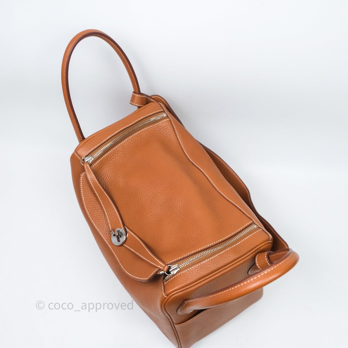 Hermès Lindy 34 Gold 37 Clemence Palladium Hardware